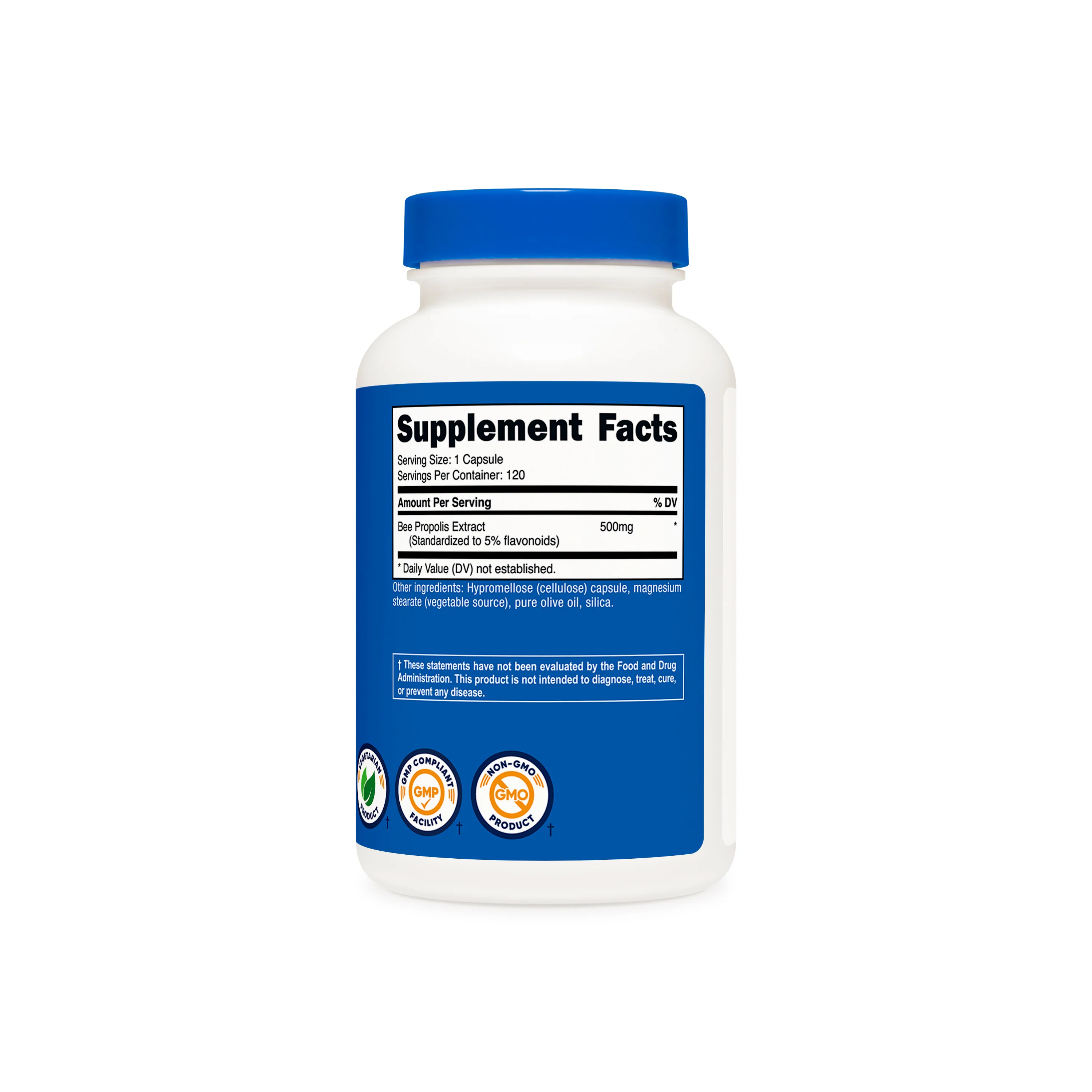 Nutricost Bee Propolis Capsules [5% Flavonoids] - Image 2