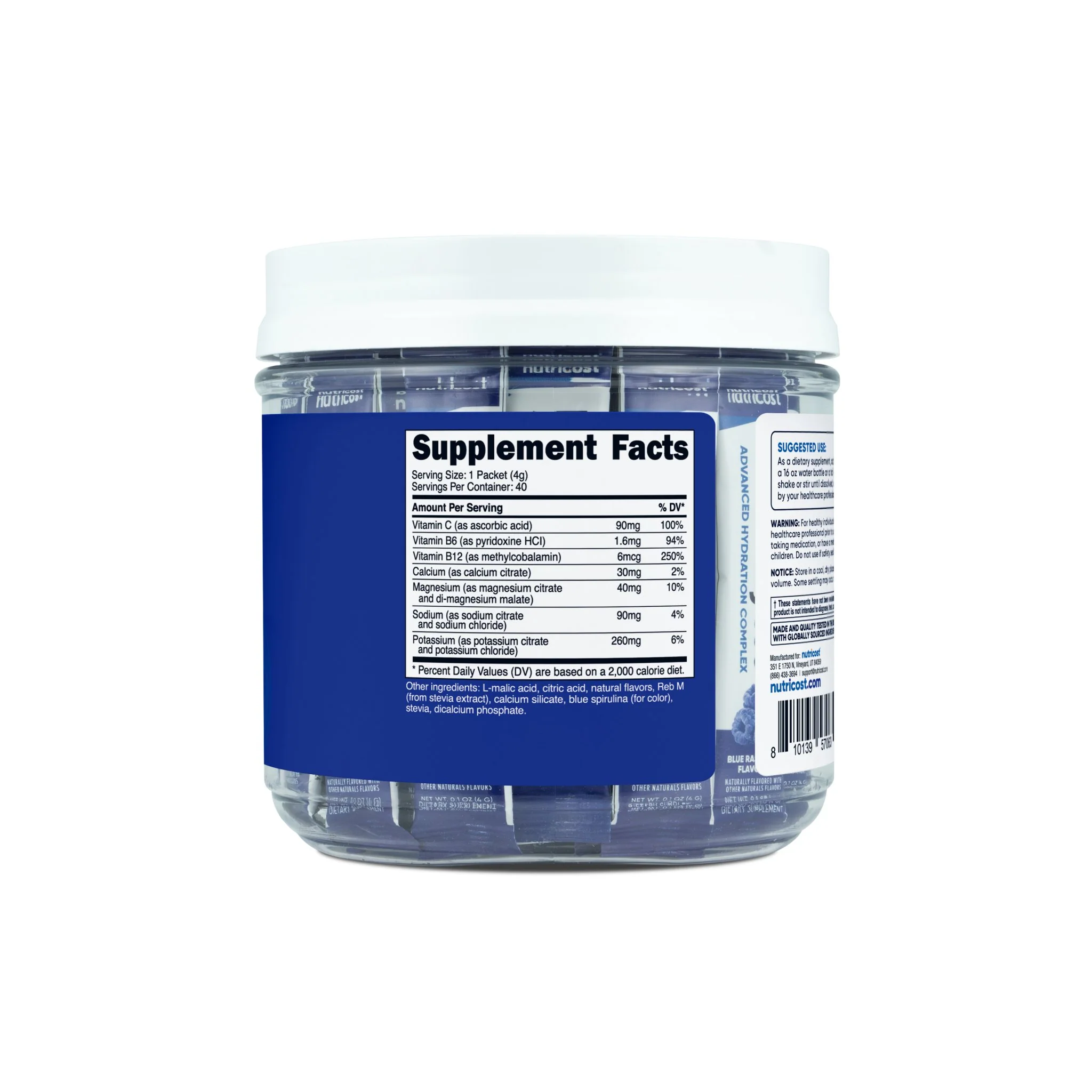Nutricost Electrolytes Hydration Stick Packs (40 Pack) - Image 8
