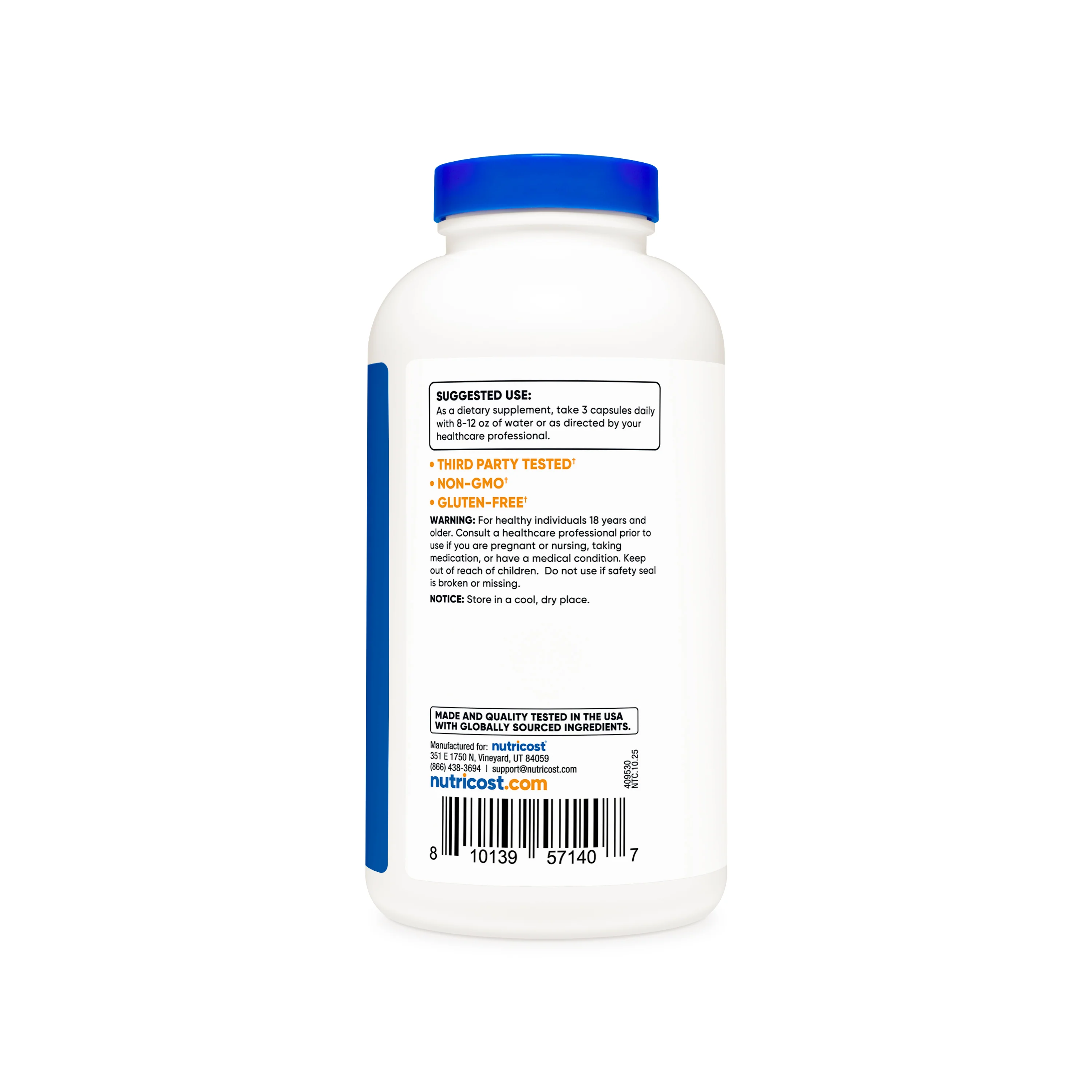 Nutricost Magnesium Glycinate 210MG - Image 10