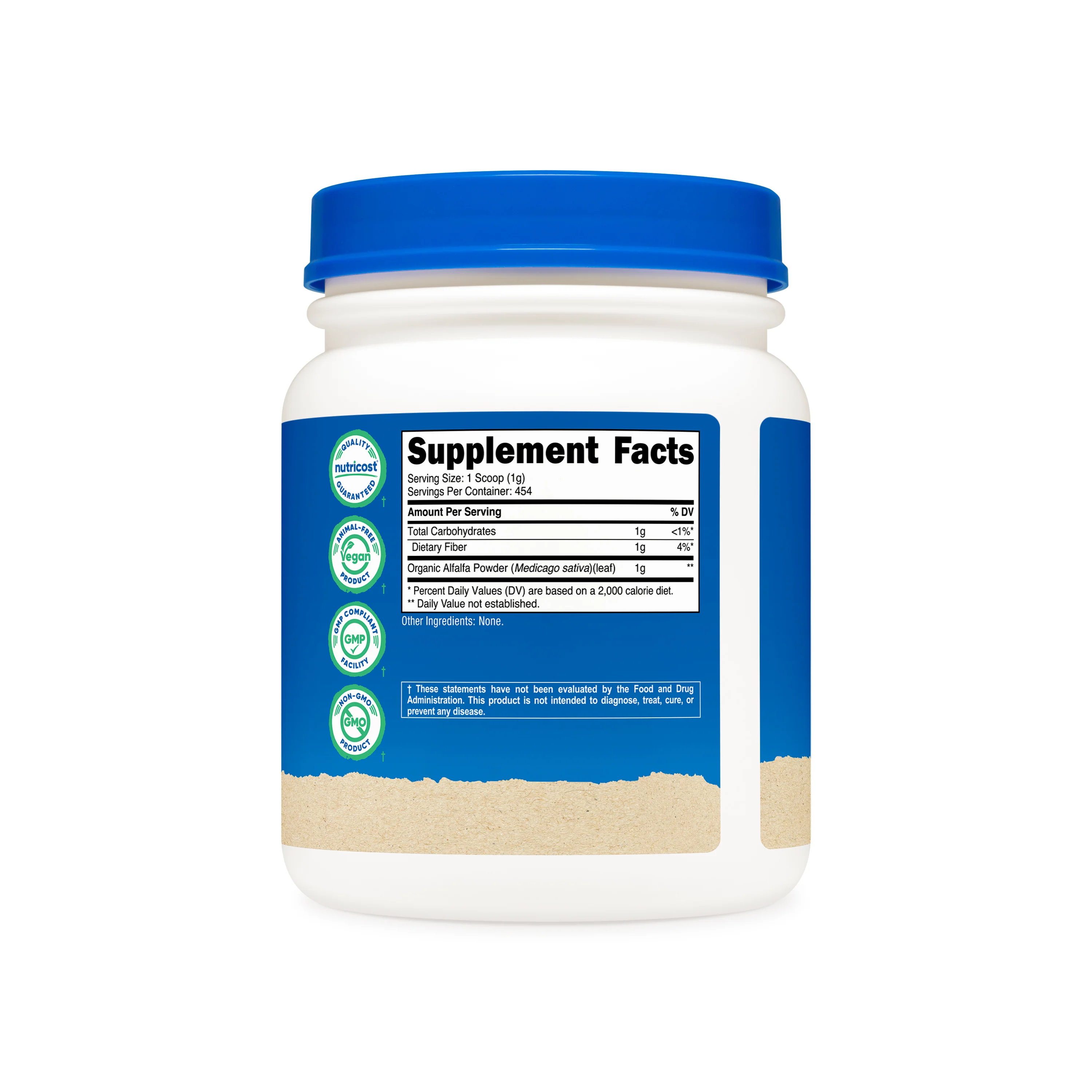 Nutricost Organic Alfalfa Powder - Image 2