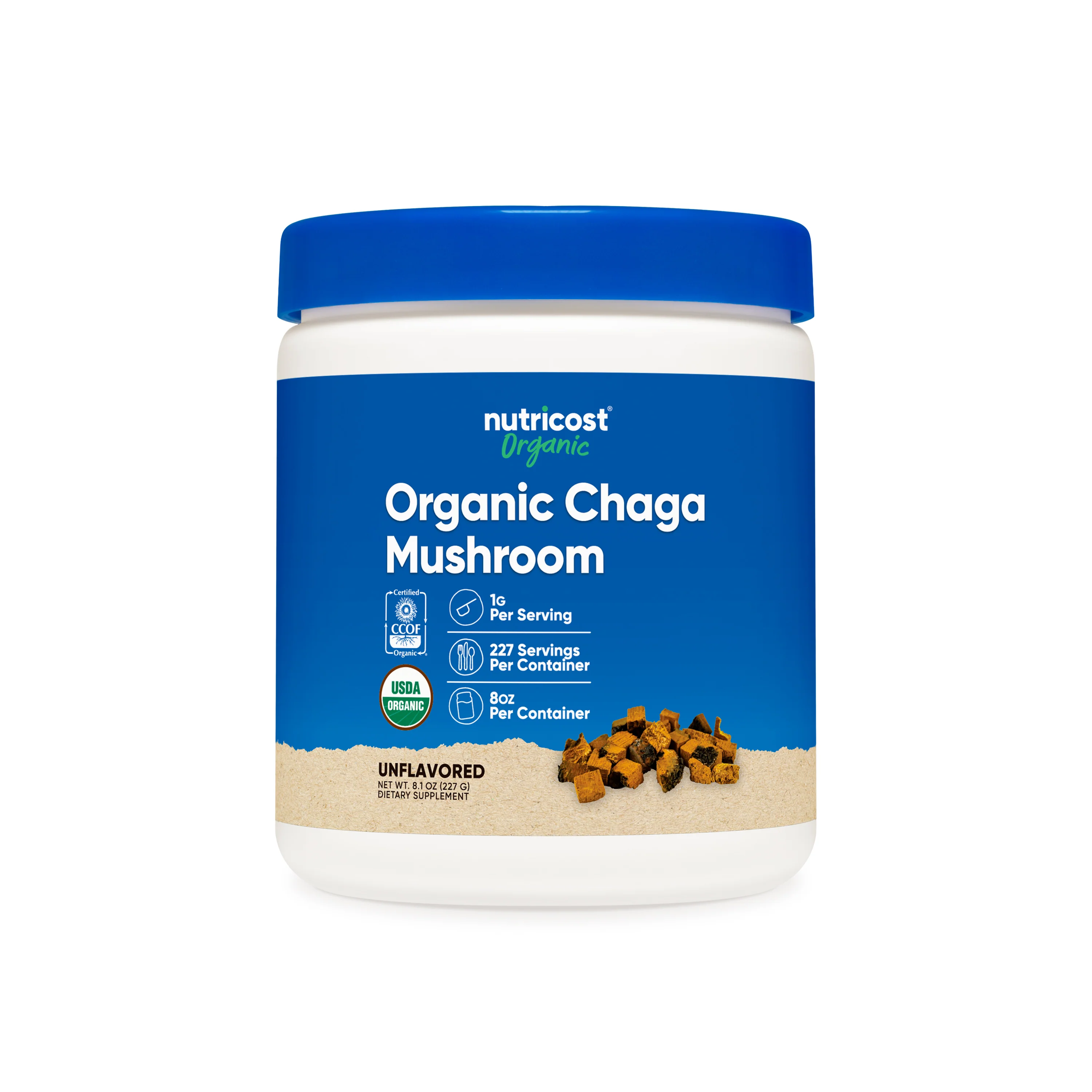 Nutricost Organic Chaga Mushroom Powder