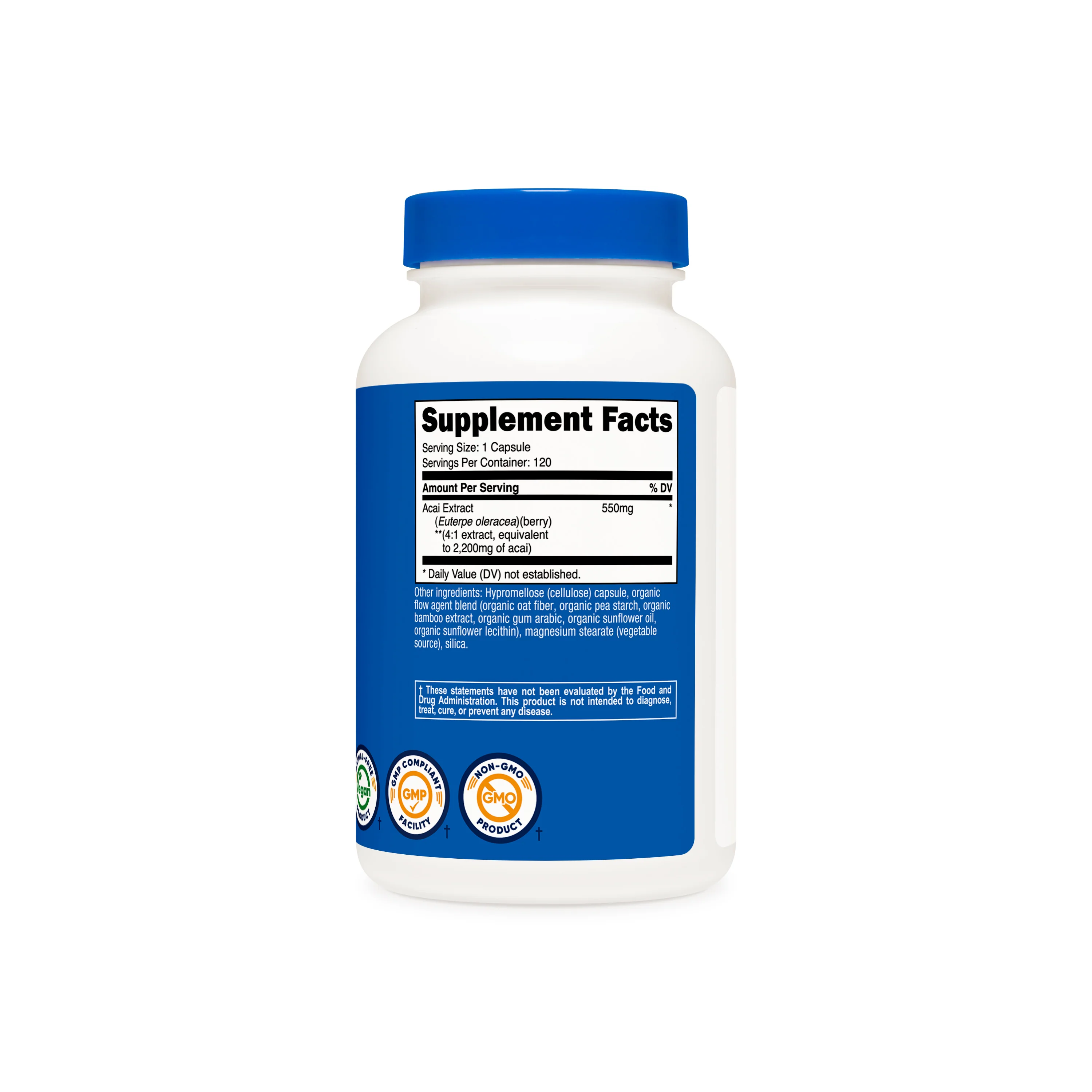 Nutricost Acai Capsules - Image 2