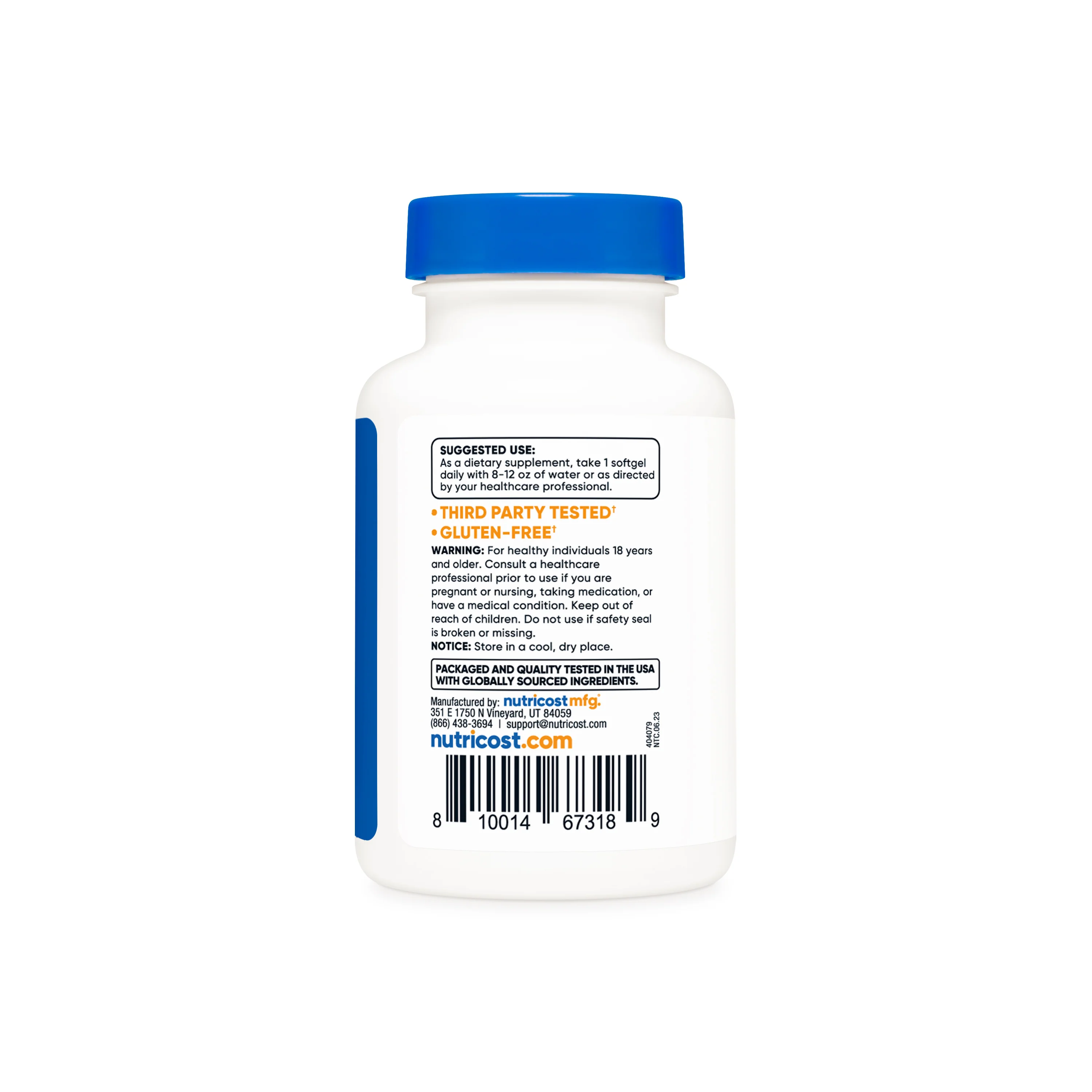 Nutricost Astaxanthin Softgels - Image 3