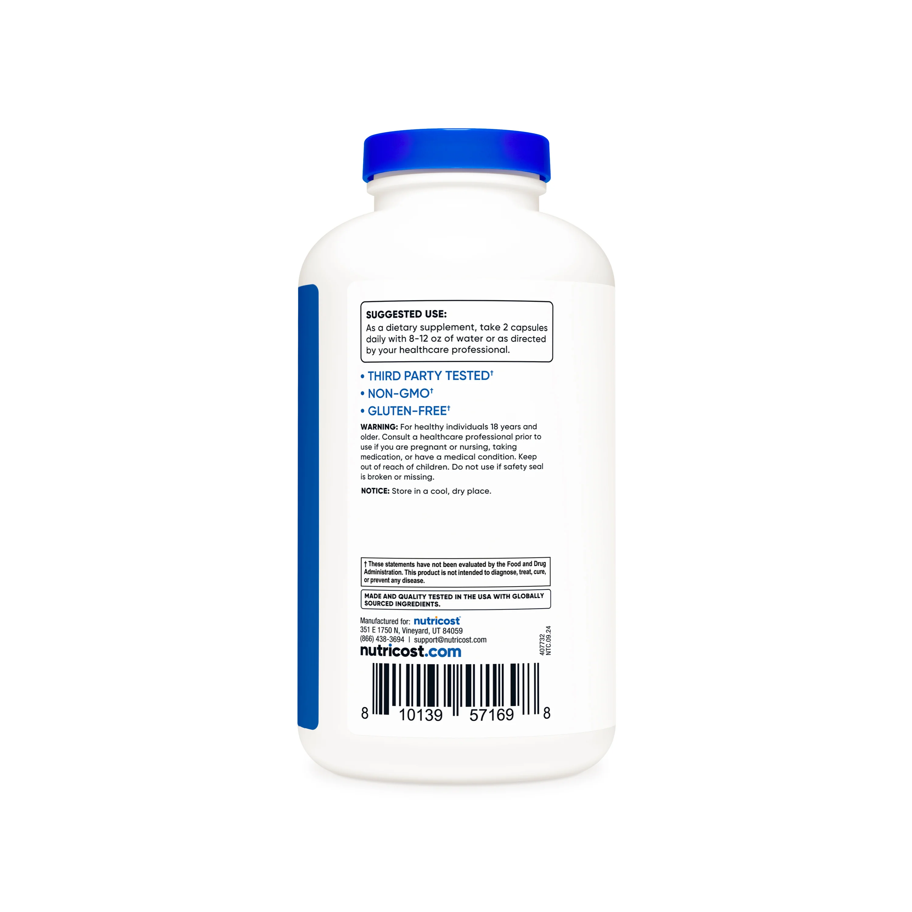 Nutricost BCAA Capsules - Image 3