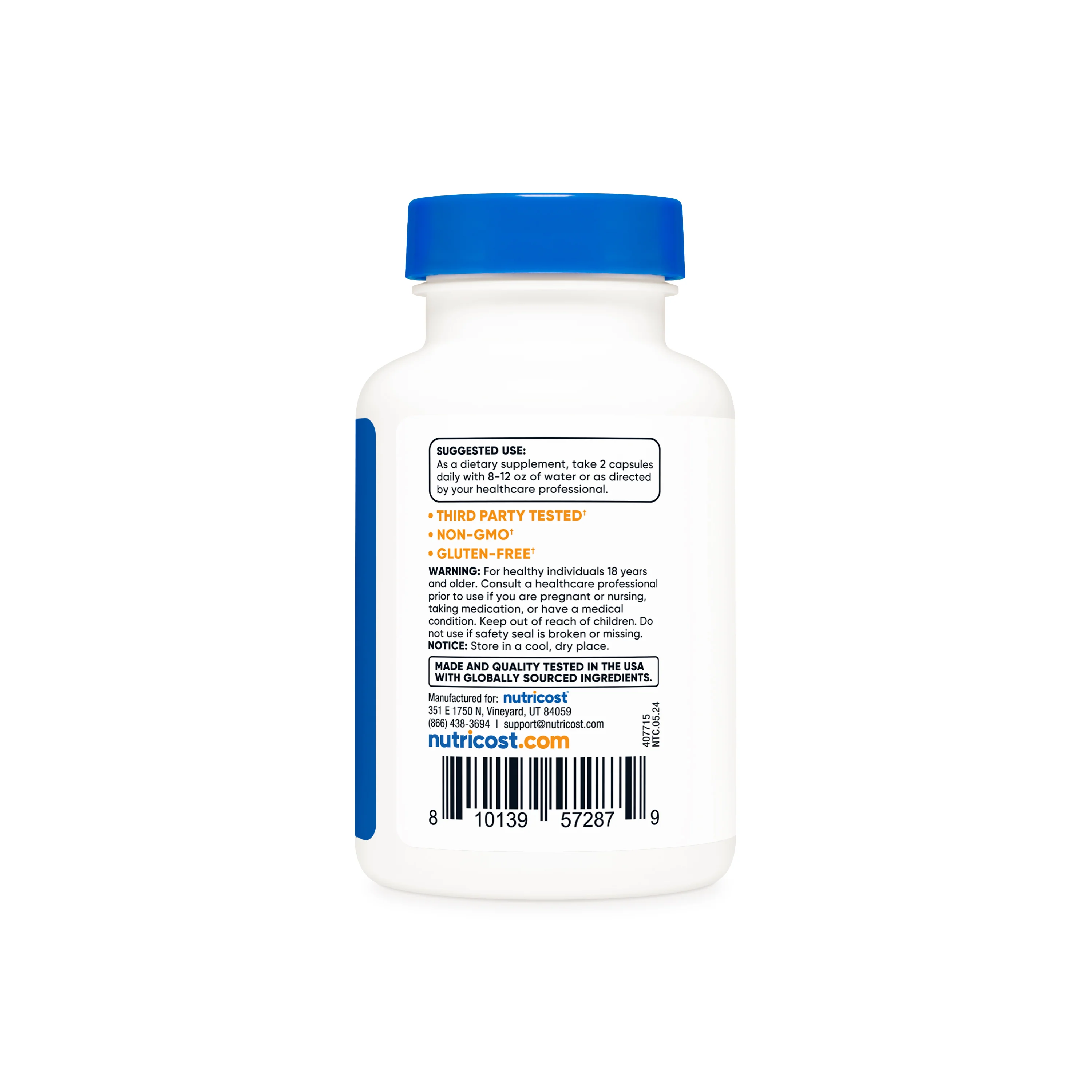 Nutricost Berberine Capsules - Image 3