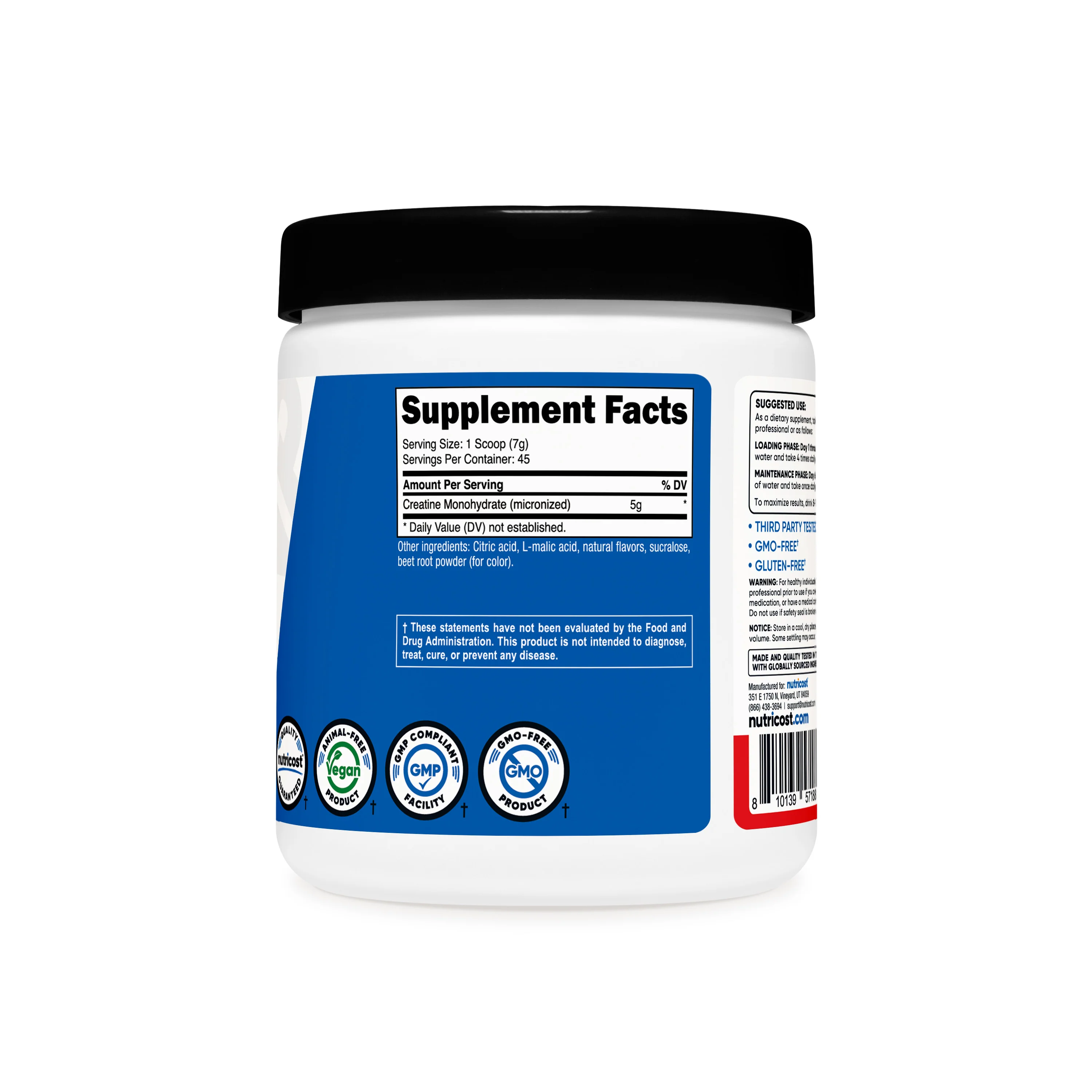 Nutricost Creatine Monohydrate Powder - Image 29