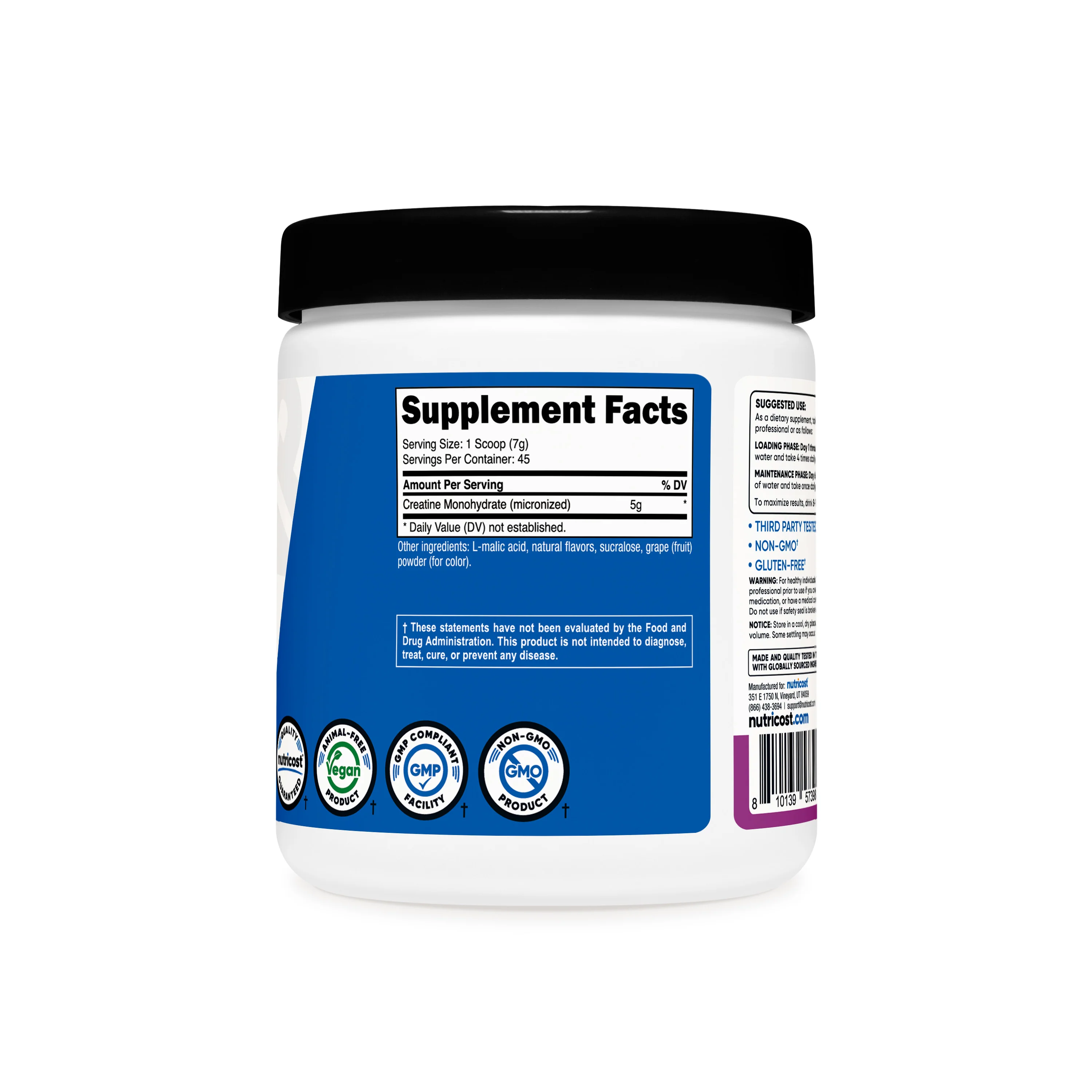 Nutricost Creatine Monohydrate Powder - Image 38