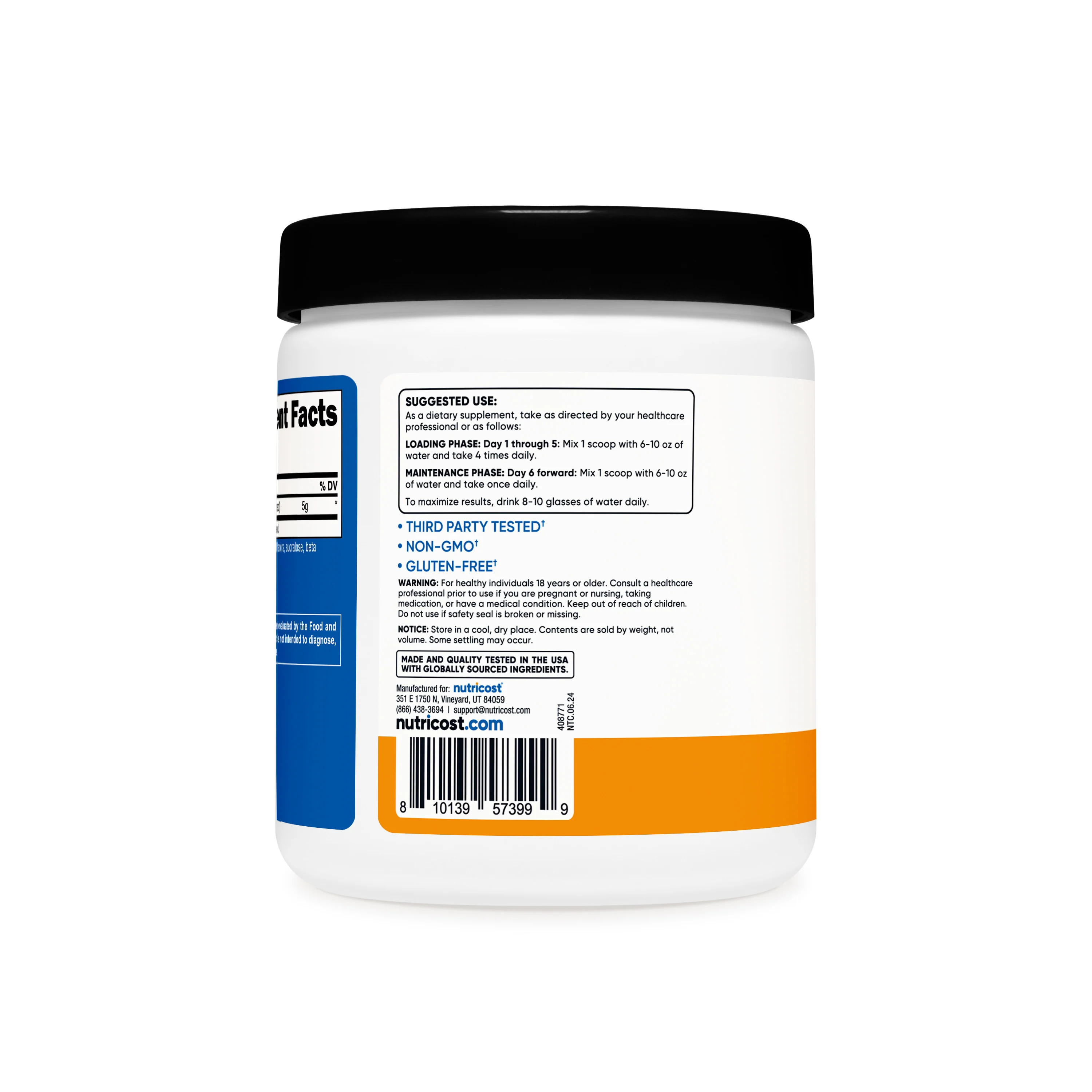 Nutricost Creatine Monohydrate Powder - Image 42