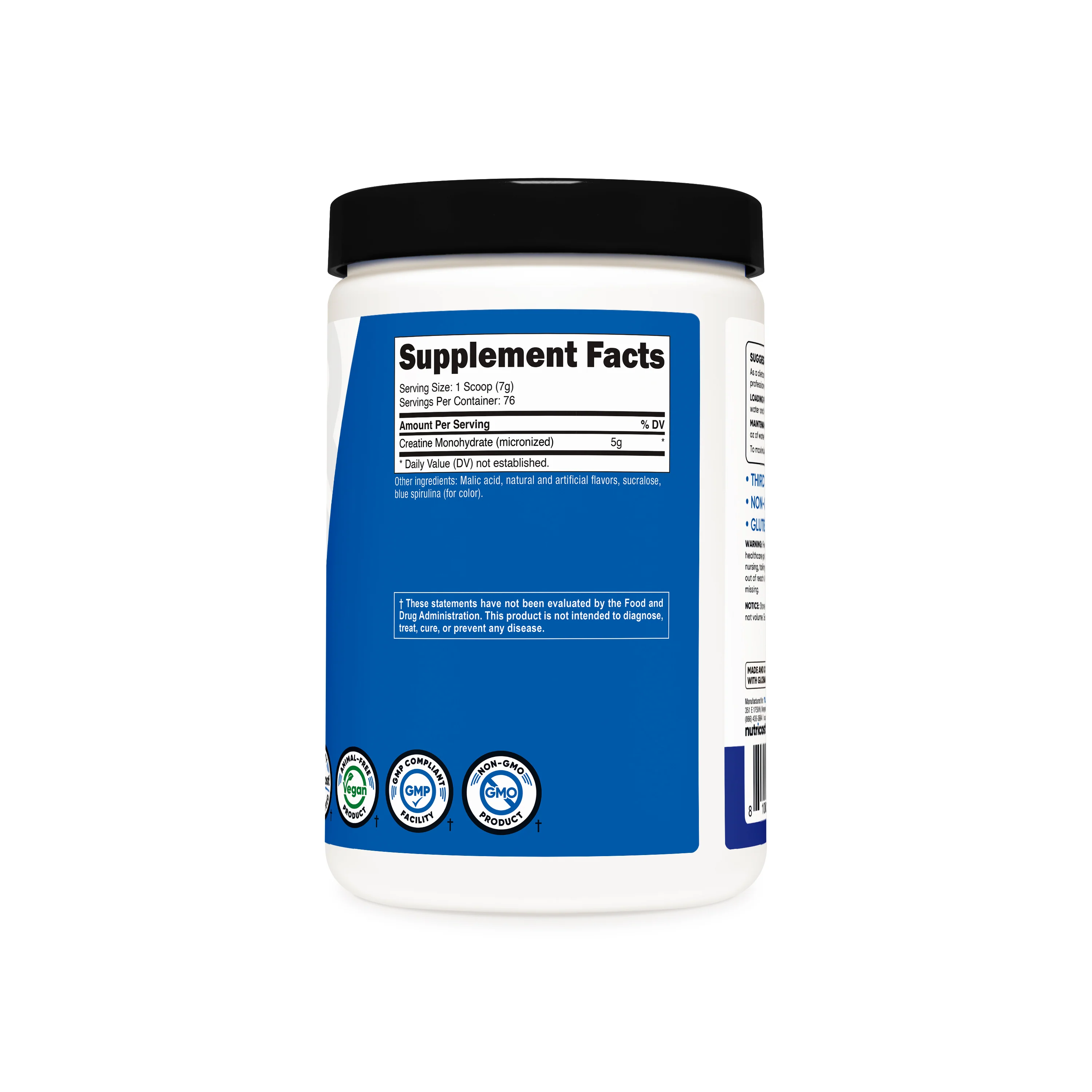 Nutricost Creatine Monohydrate Powder - Image 44