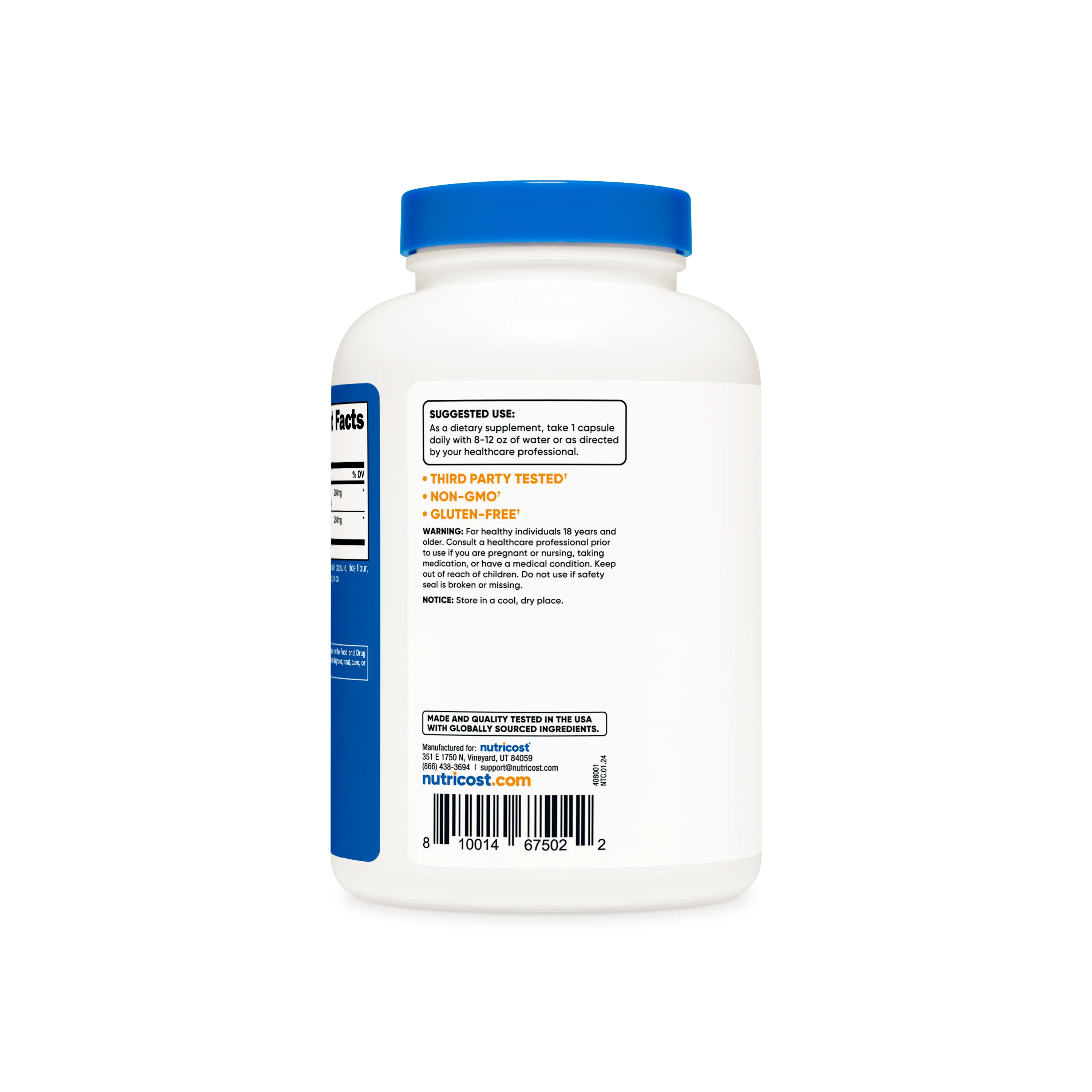 Nutricost Echinacea & Goldenseal Root Capsules - Image 3
