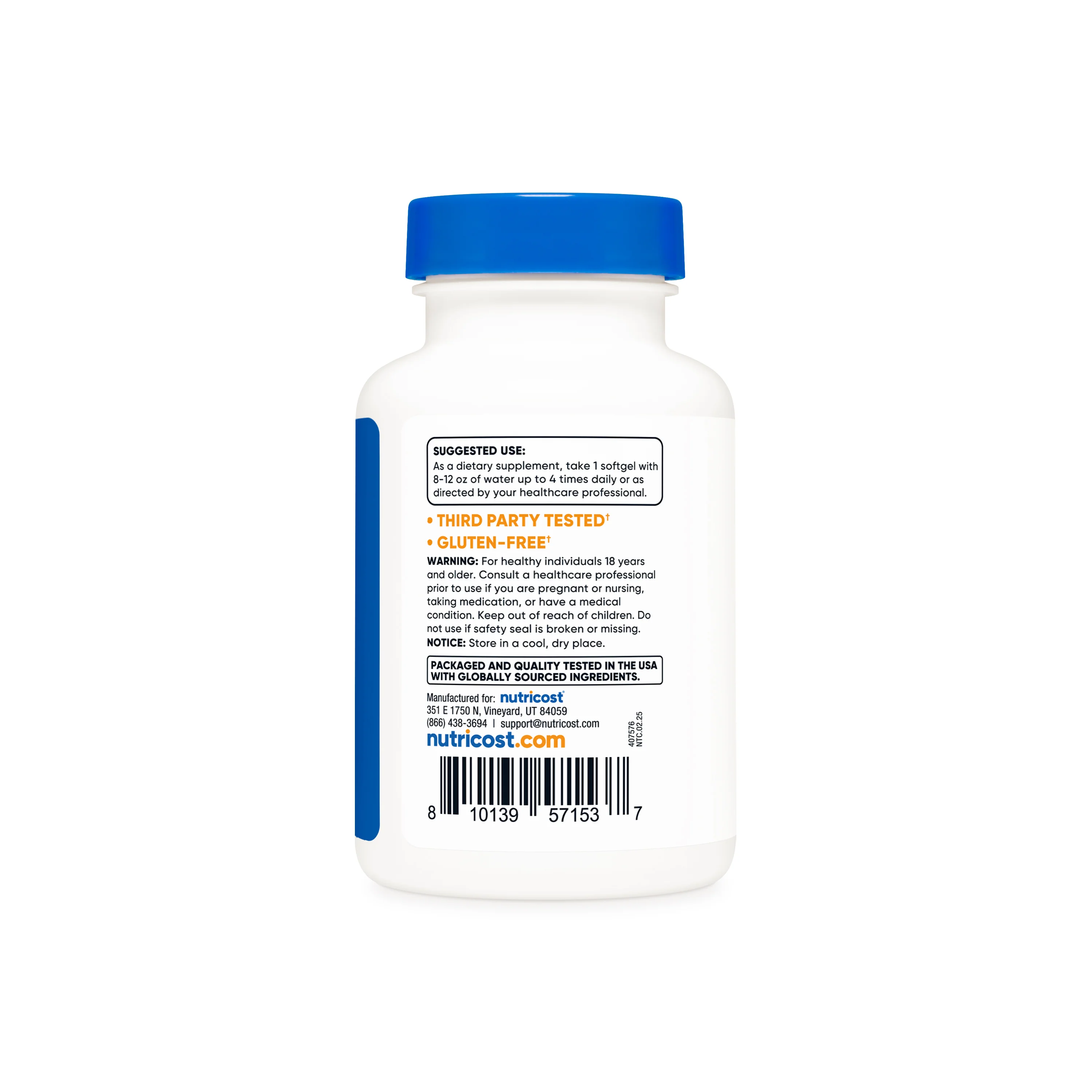Nutricost Garlic Softgels - Image 3