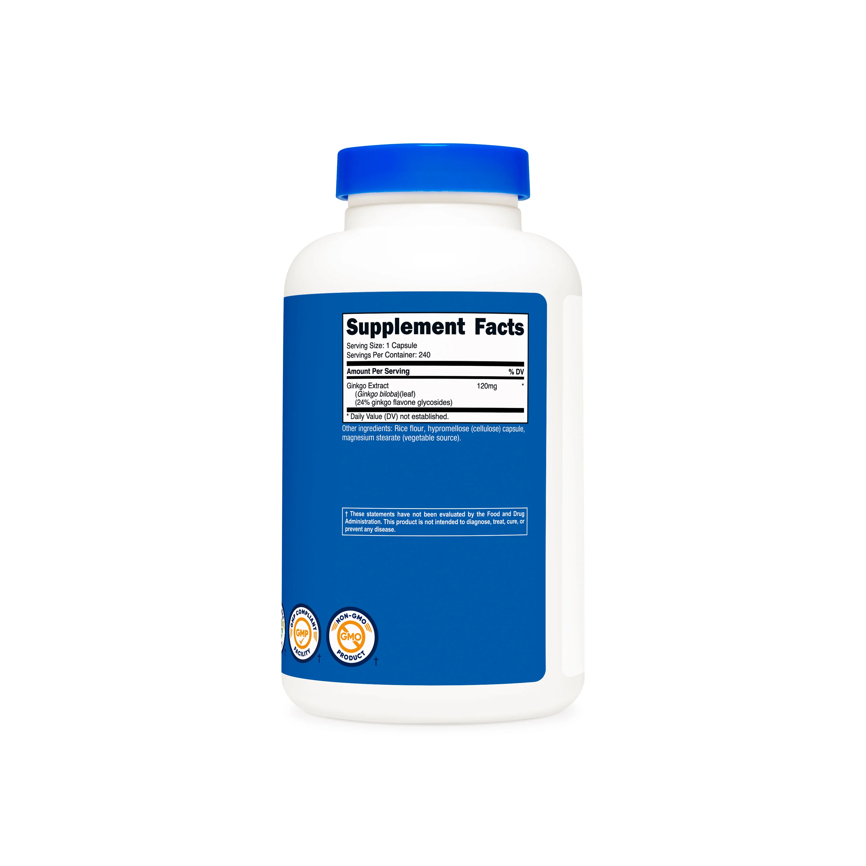 Nutricost Ginkgo Biloba Capsules - Image 2