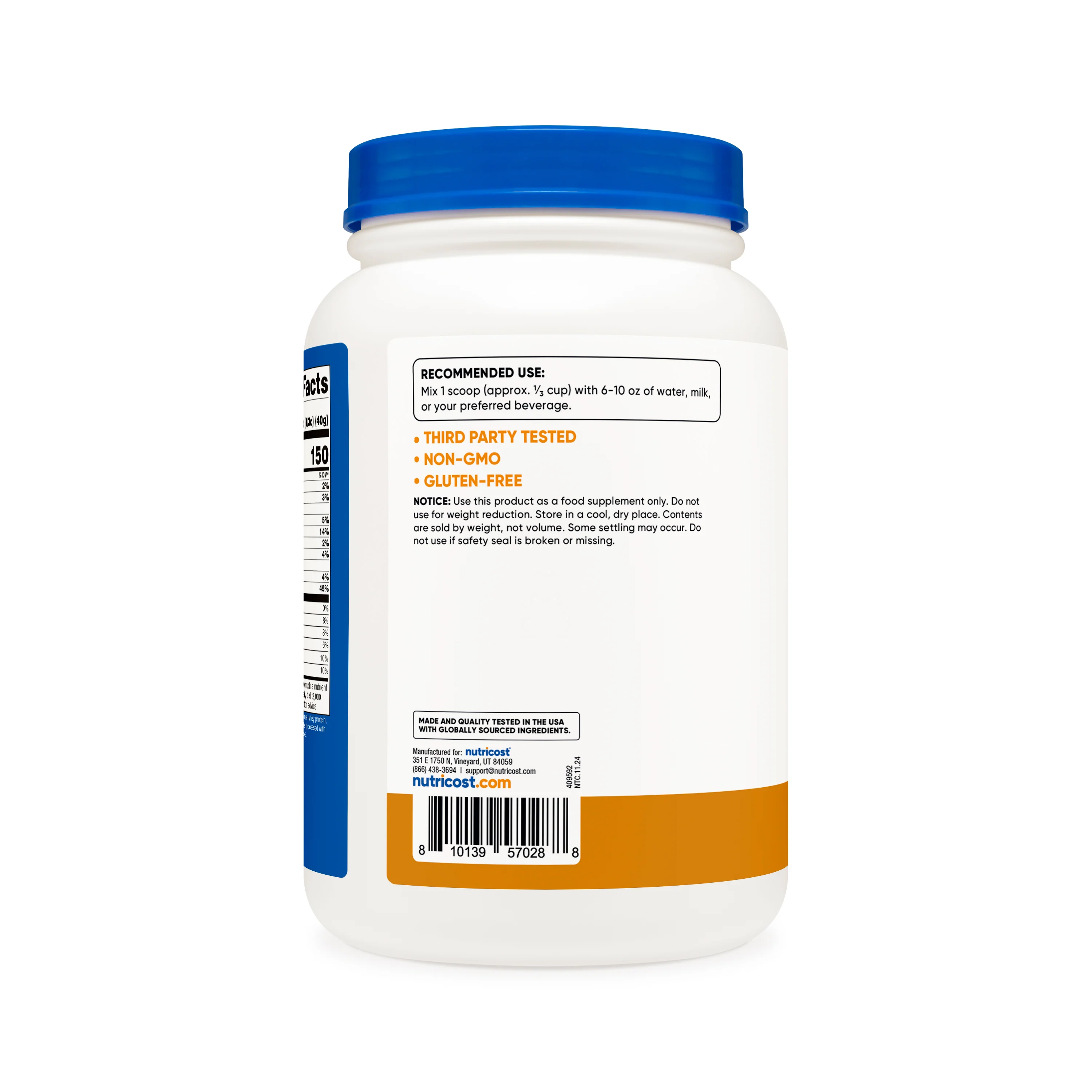 Nutricost Grass-Fed Whey Protein Concentrate Powder - Image 12