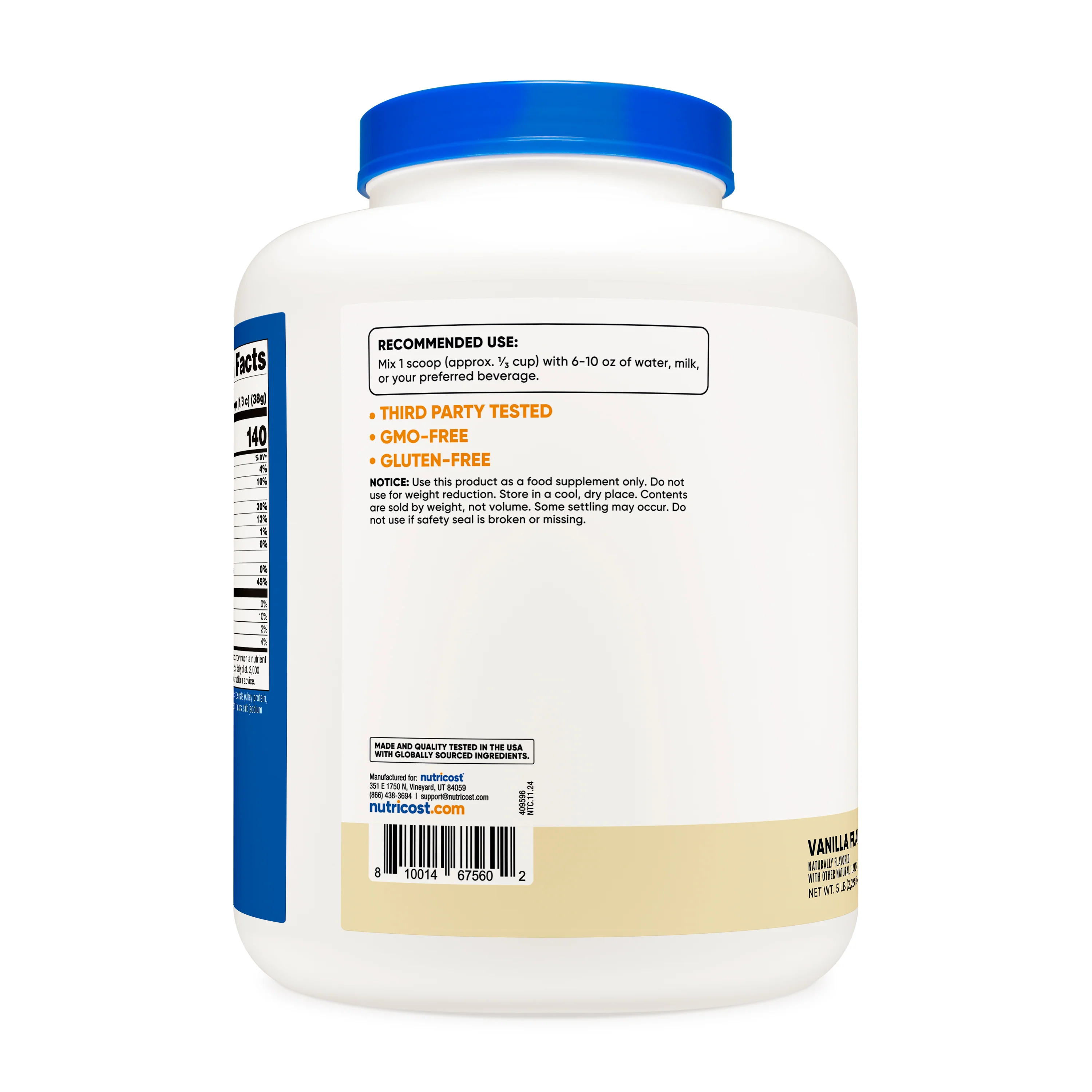 Nutricost Grass-Fed Whey Protein Concentrate Powder - Image 20