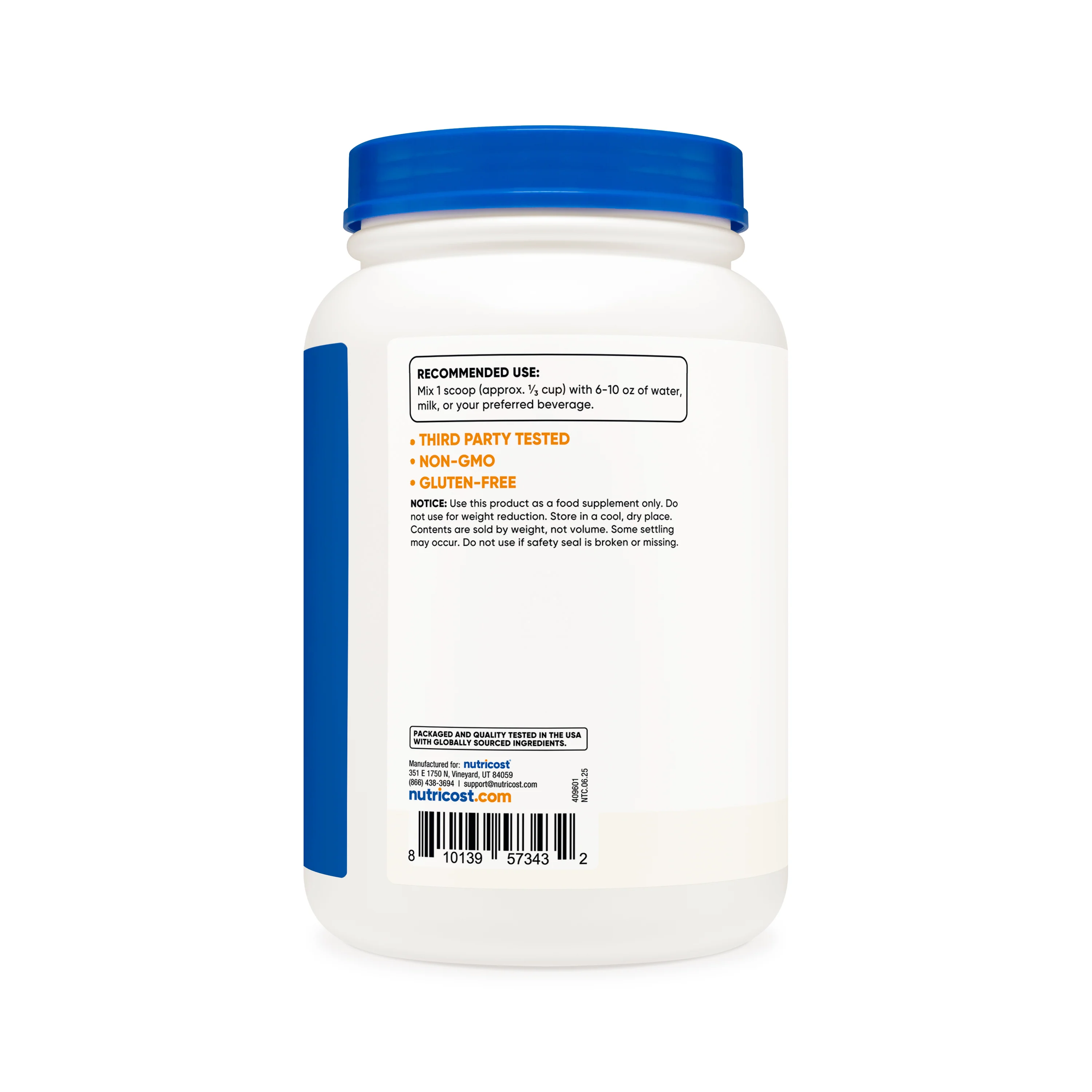 Nutricost Grass-Fed Whey Protein Isolate - Image 3