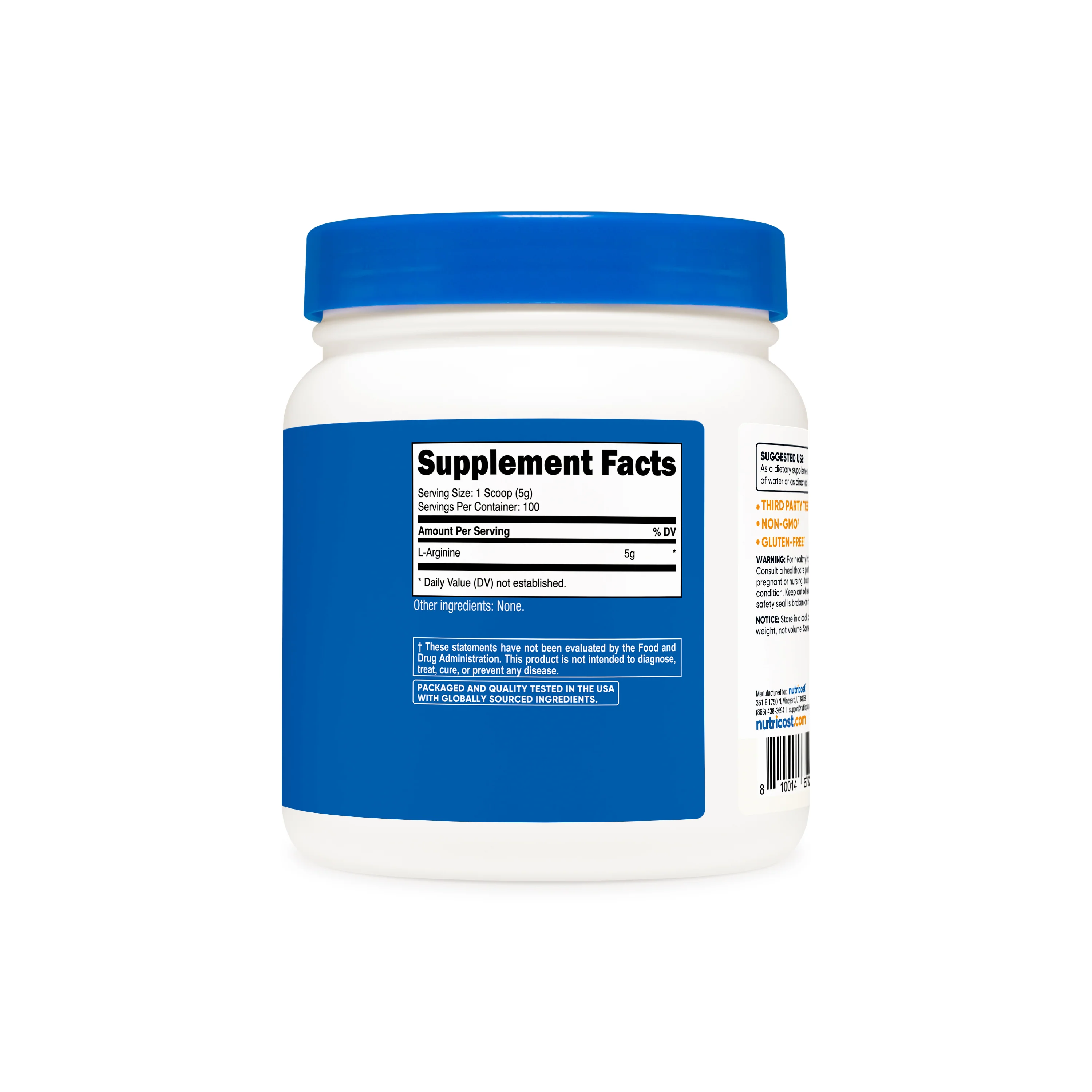 Nutricost L-Arginine Powder - Image 5