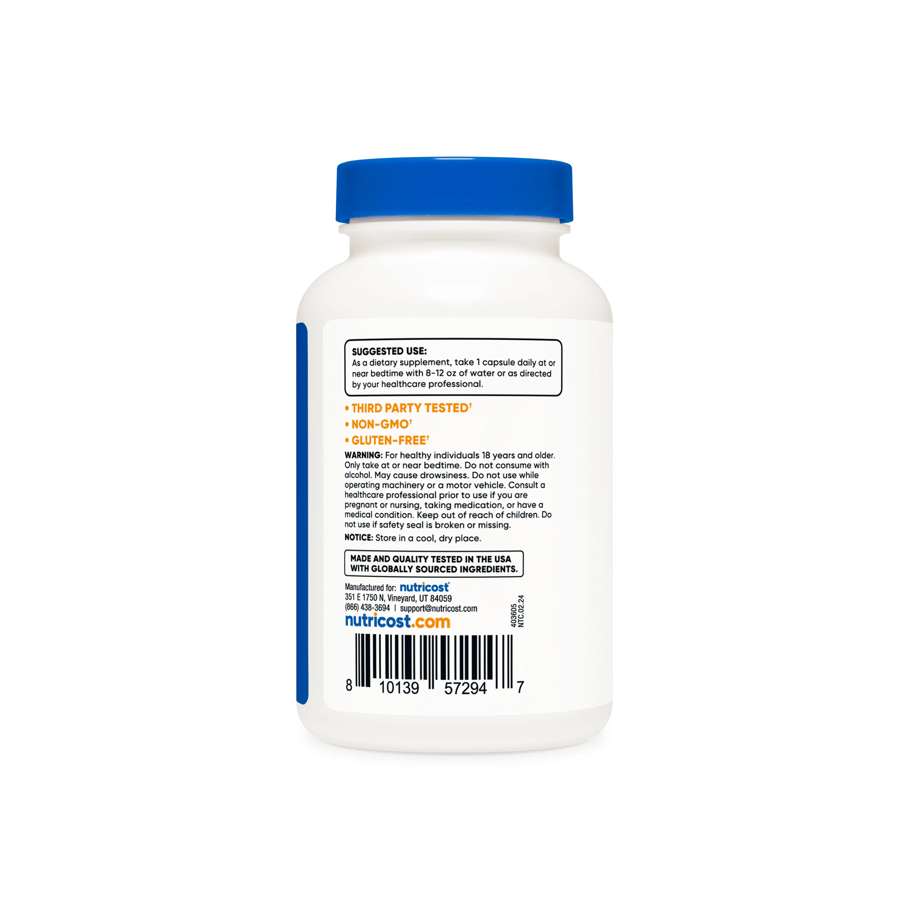 Nutricost Melatonin Capsules - Image 5