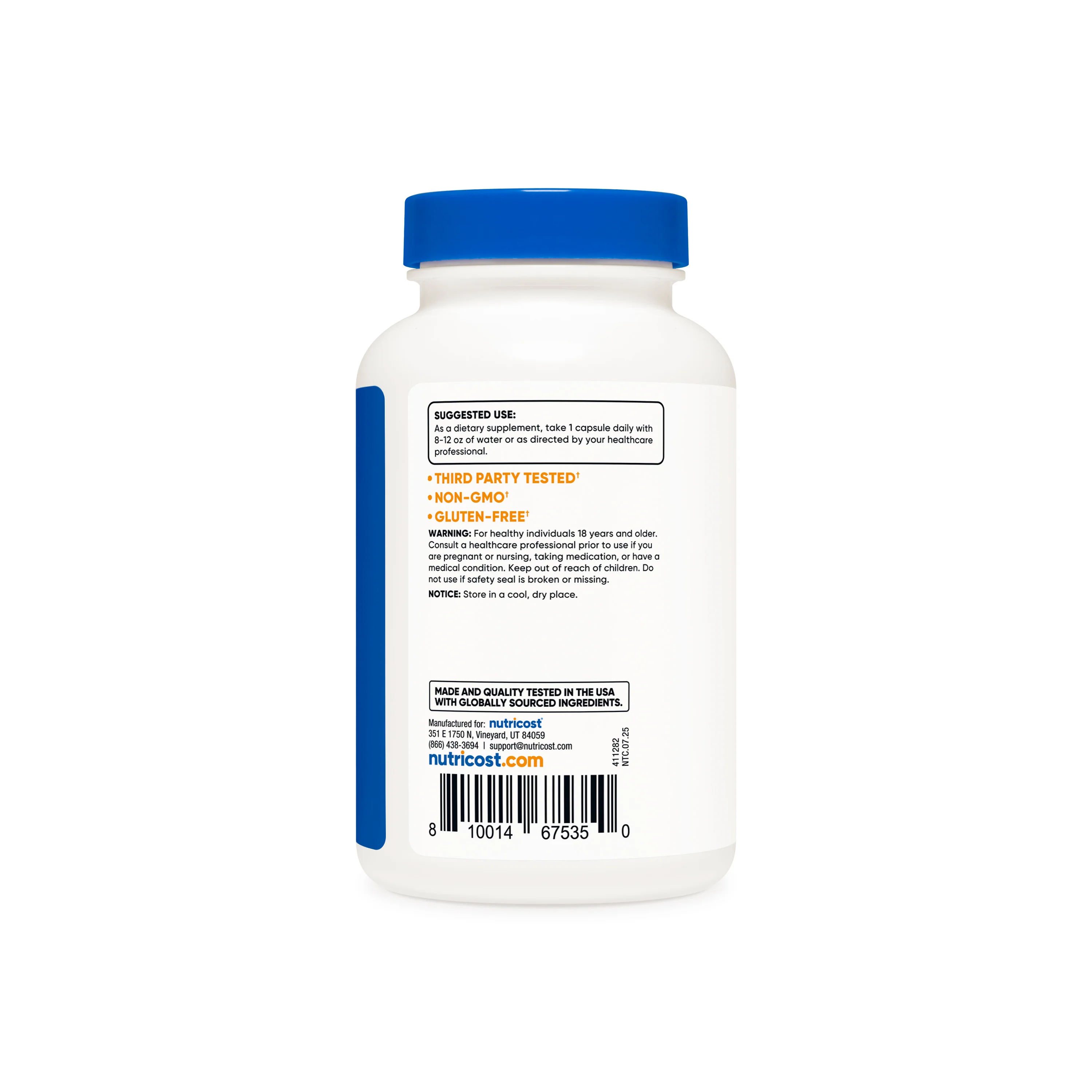 Nutricost N-Acetyl L-Cysteine (NAC) Capsules - Image 6