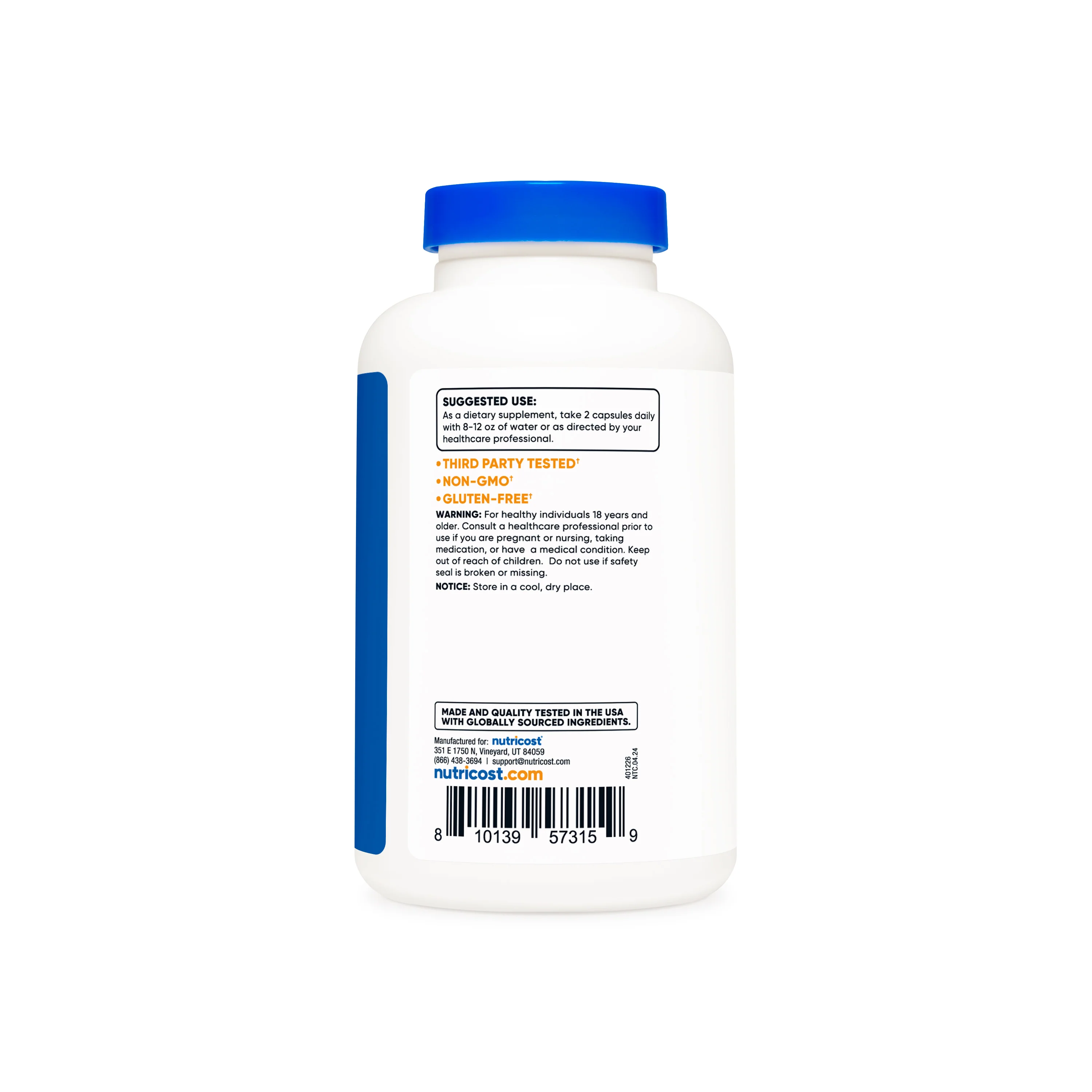 Nutricost Panax Ginseng Capsules - Image 2