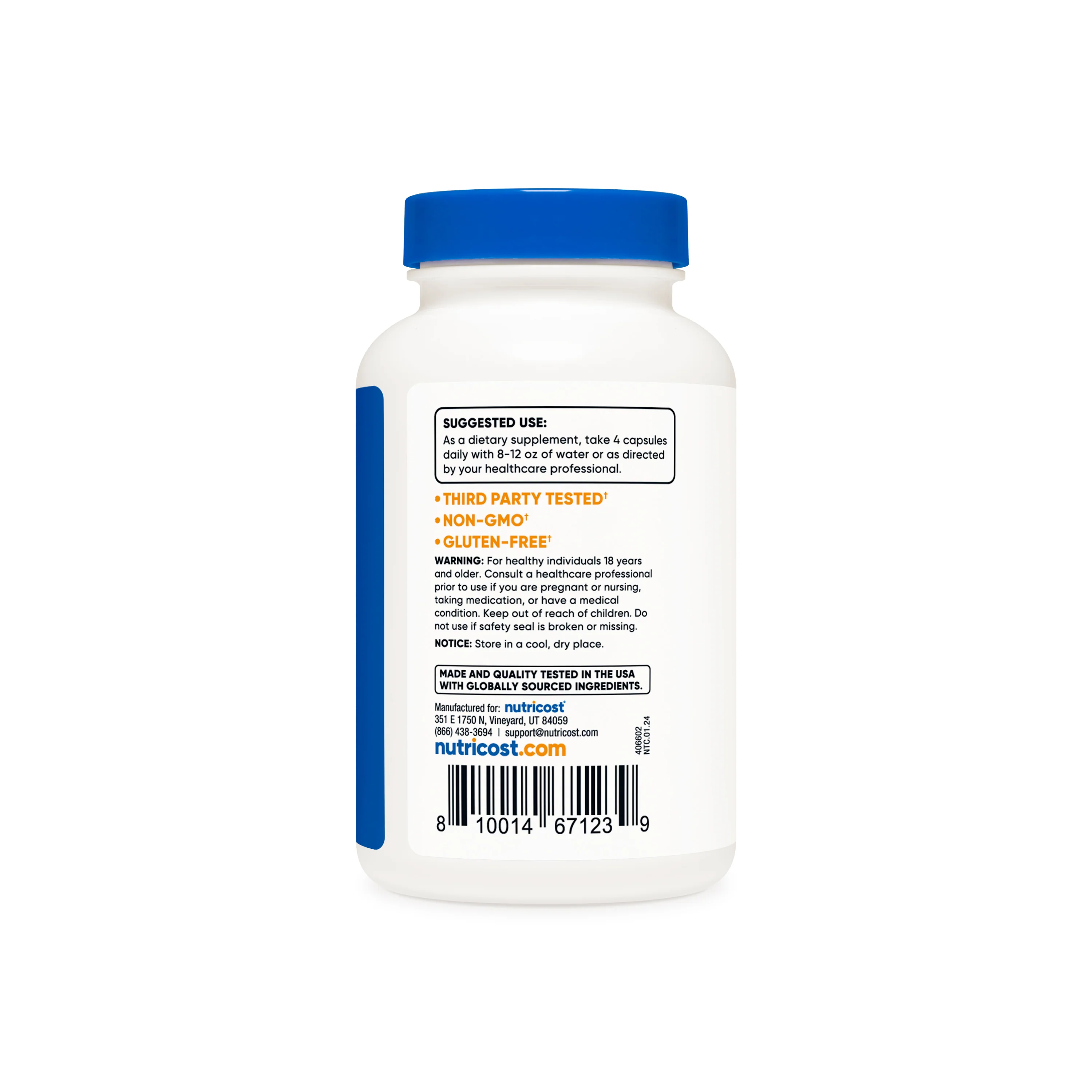 Nutricost Phosphatidyl Serine (Soy Free) Capsules - Image 2