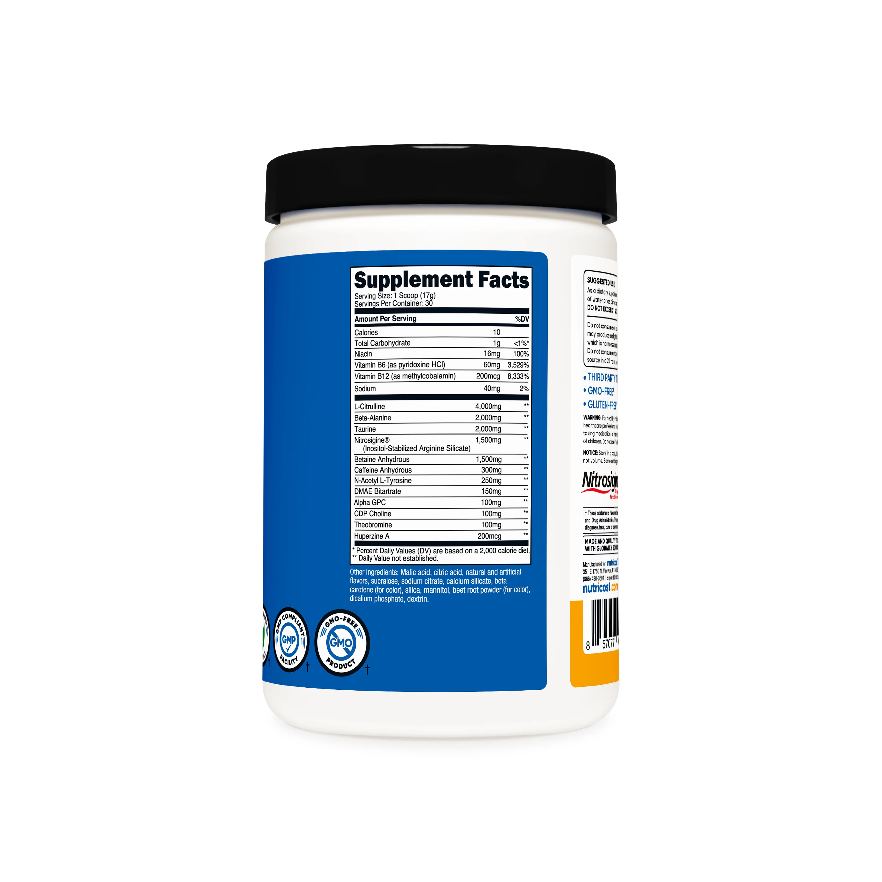Nutricost Pre-X Workout Complex Powder - Image 32