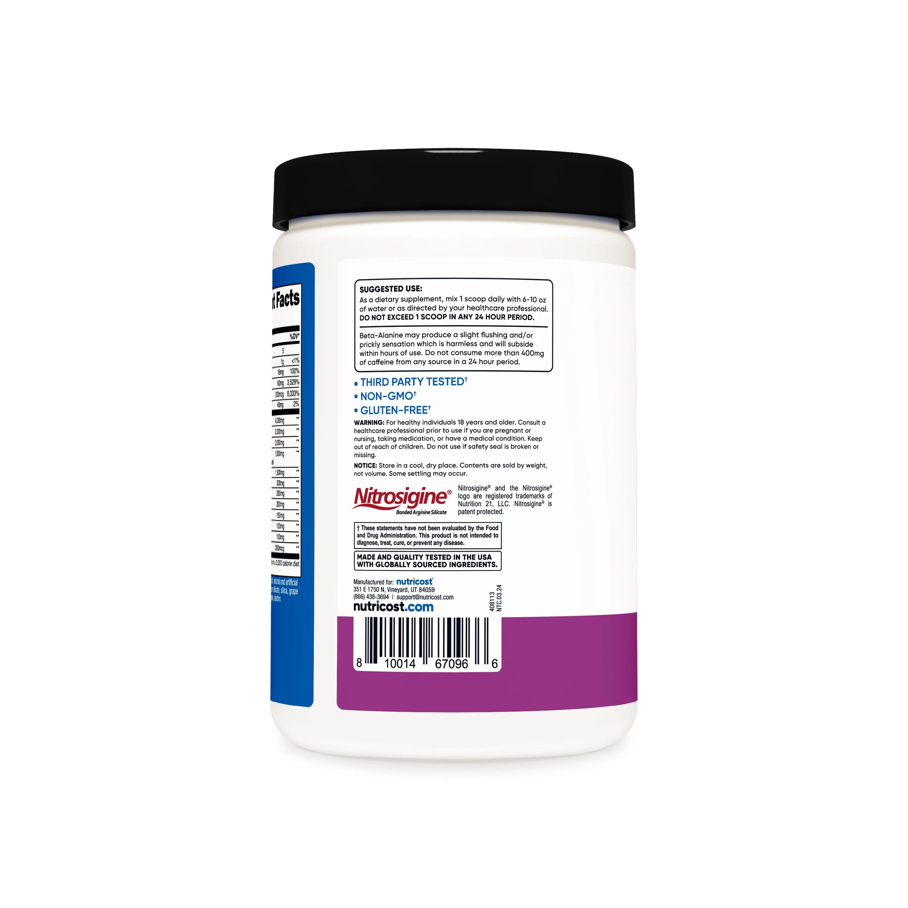 Nutricost Pre-X Workout Complex Powder - Image 8