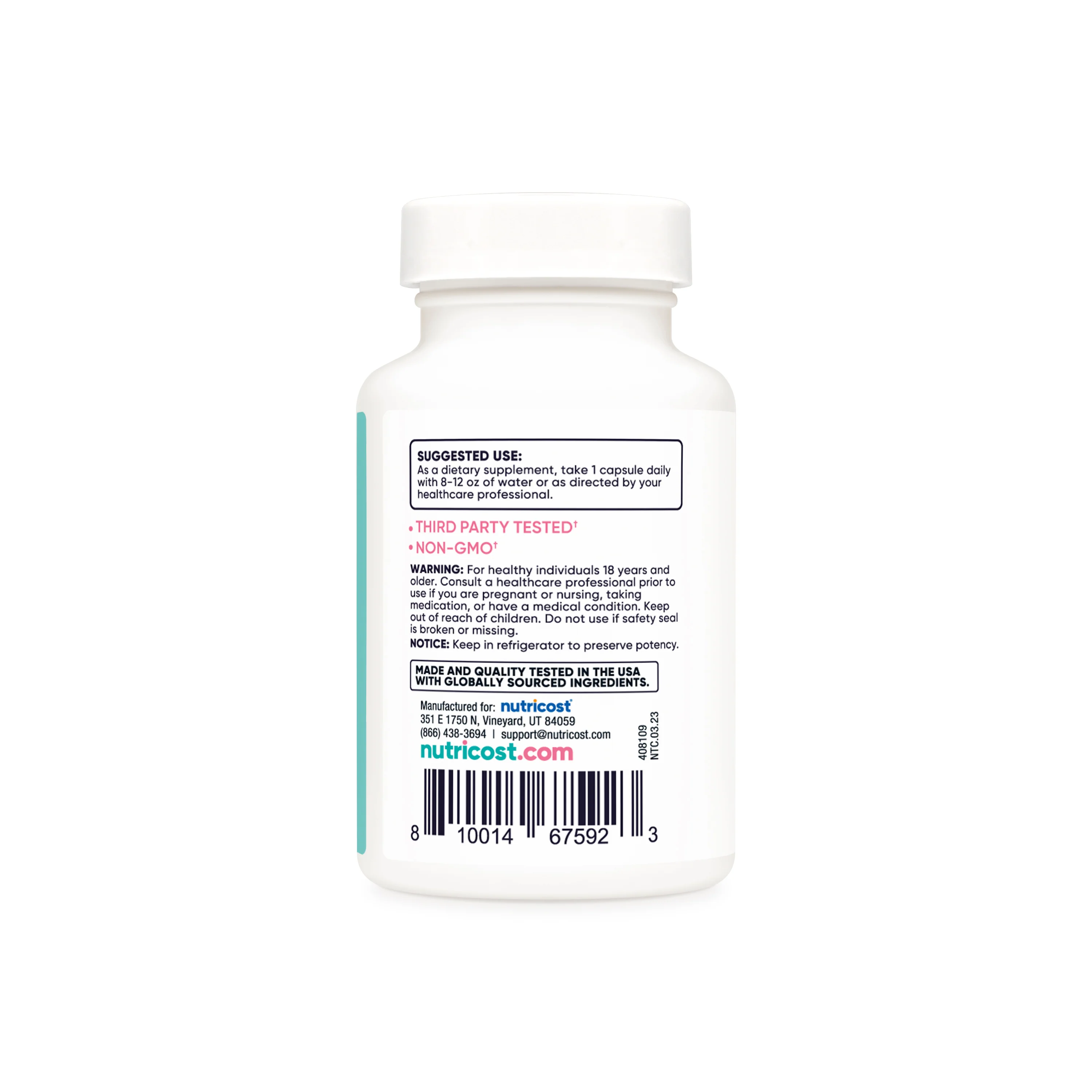 Nutricost Probiotic for Women Capsule - Image 6