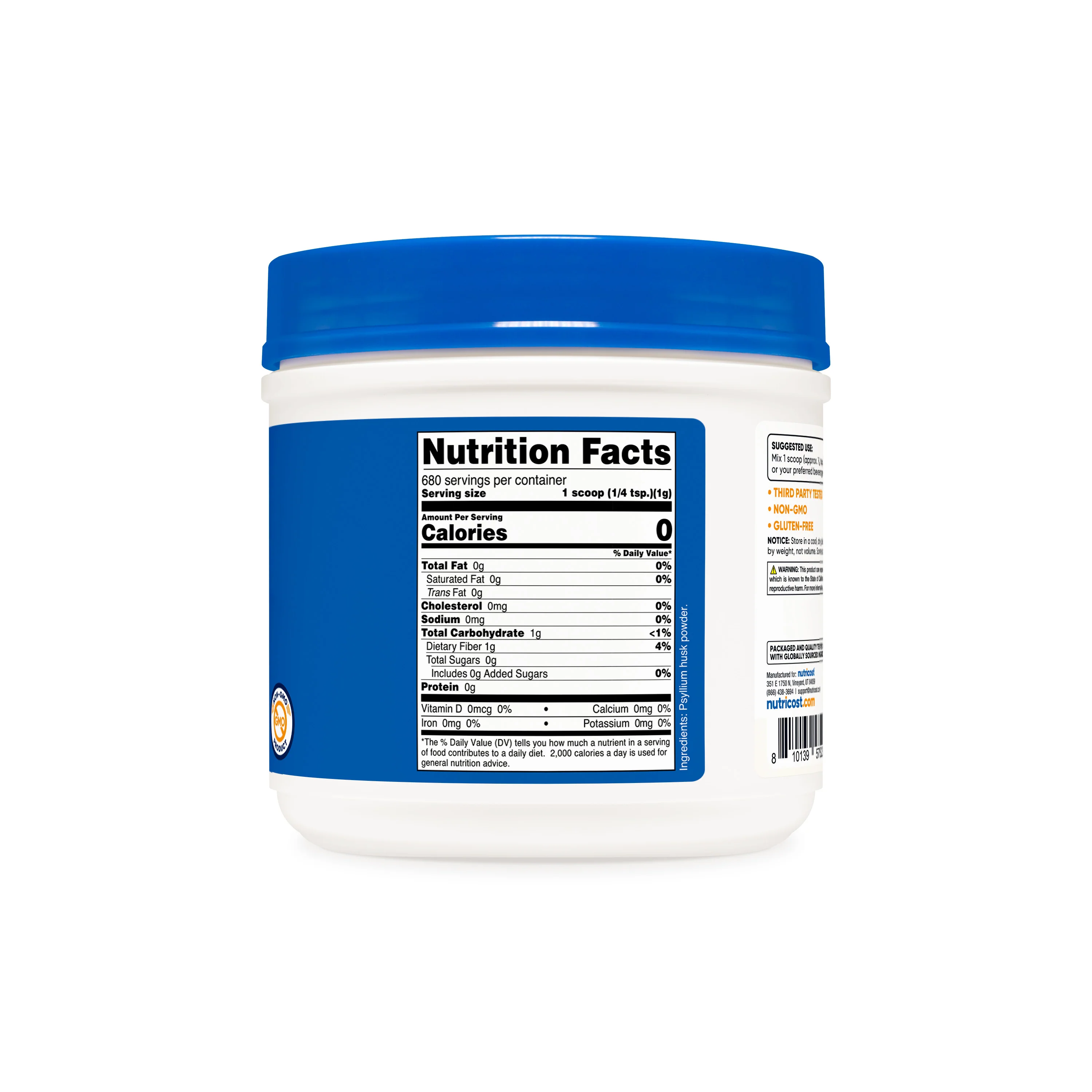 Nutricost Psyllium Husk (Ground) Powder - Image 4