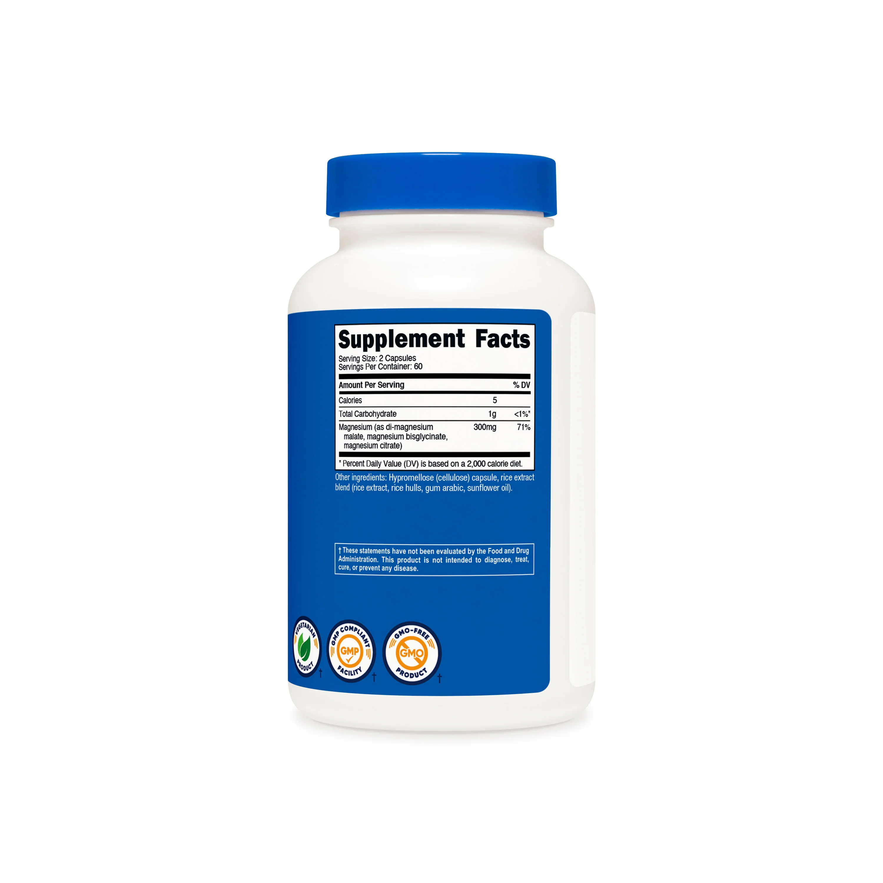 Nutricost Triple Magnesium Complex Capsules - Image 2