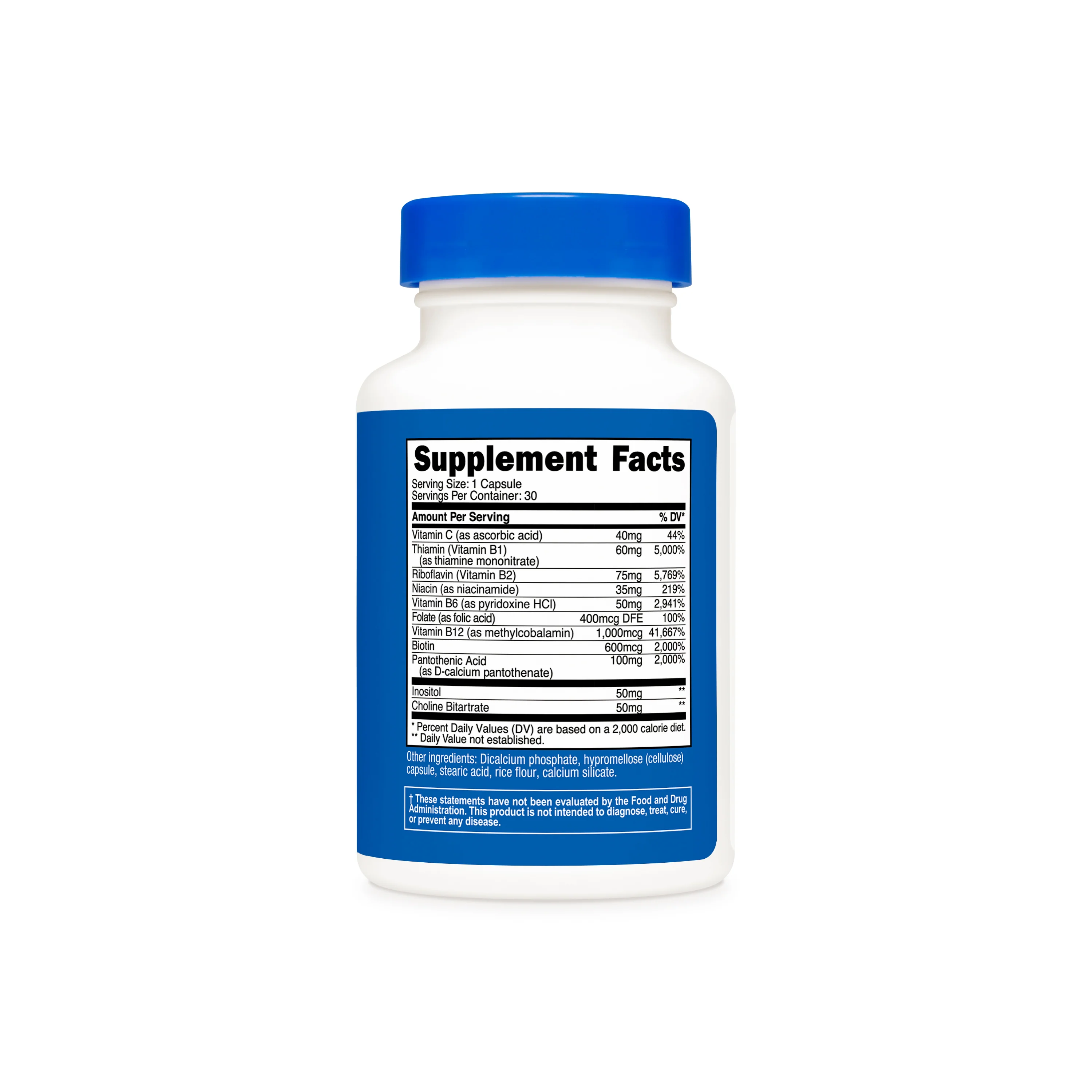 Nutricost Vitamin B Complex Capsules - Image 8