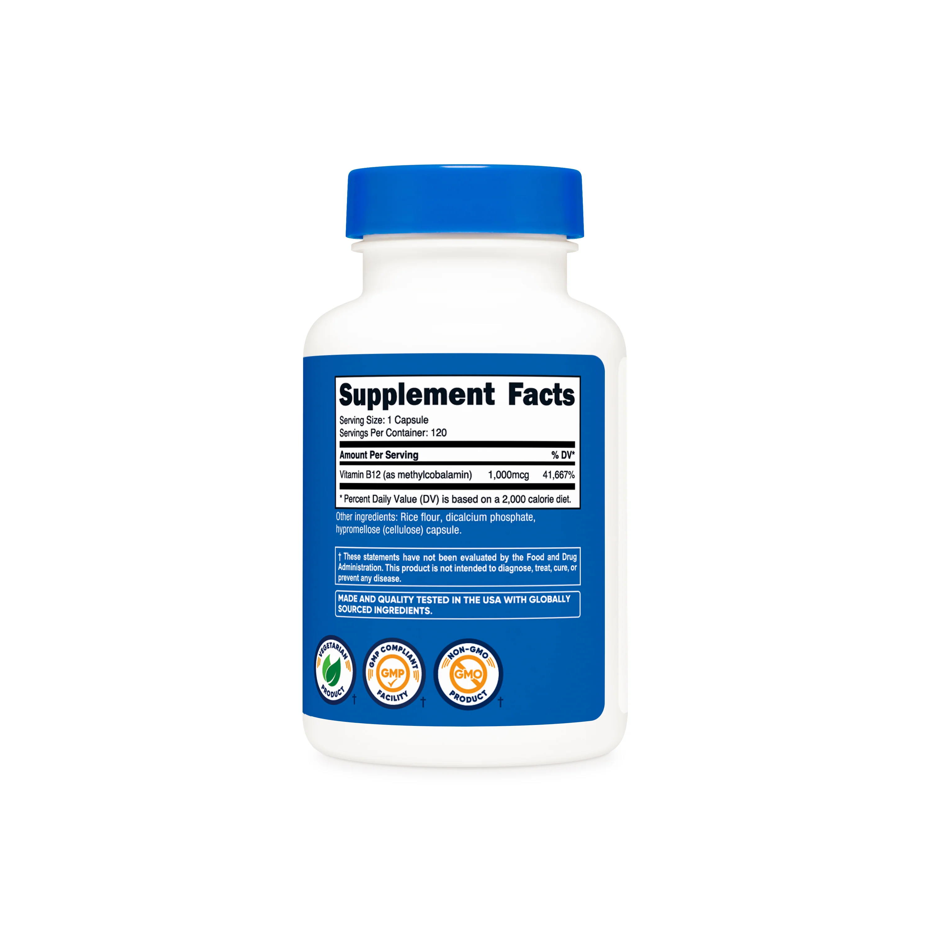 Nutricost Vitamin B12 Capsules - Image 14