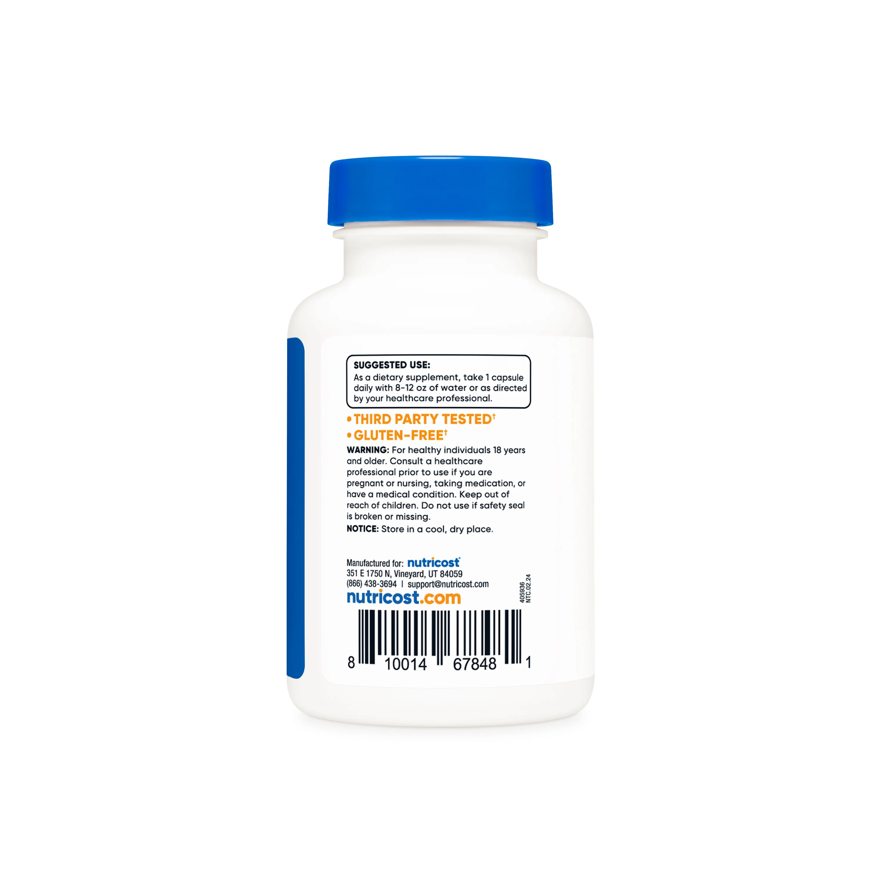 Nutricost Vitamin B12 Capsules - Image 15