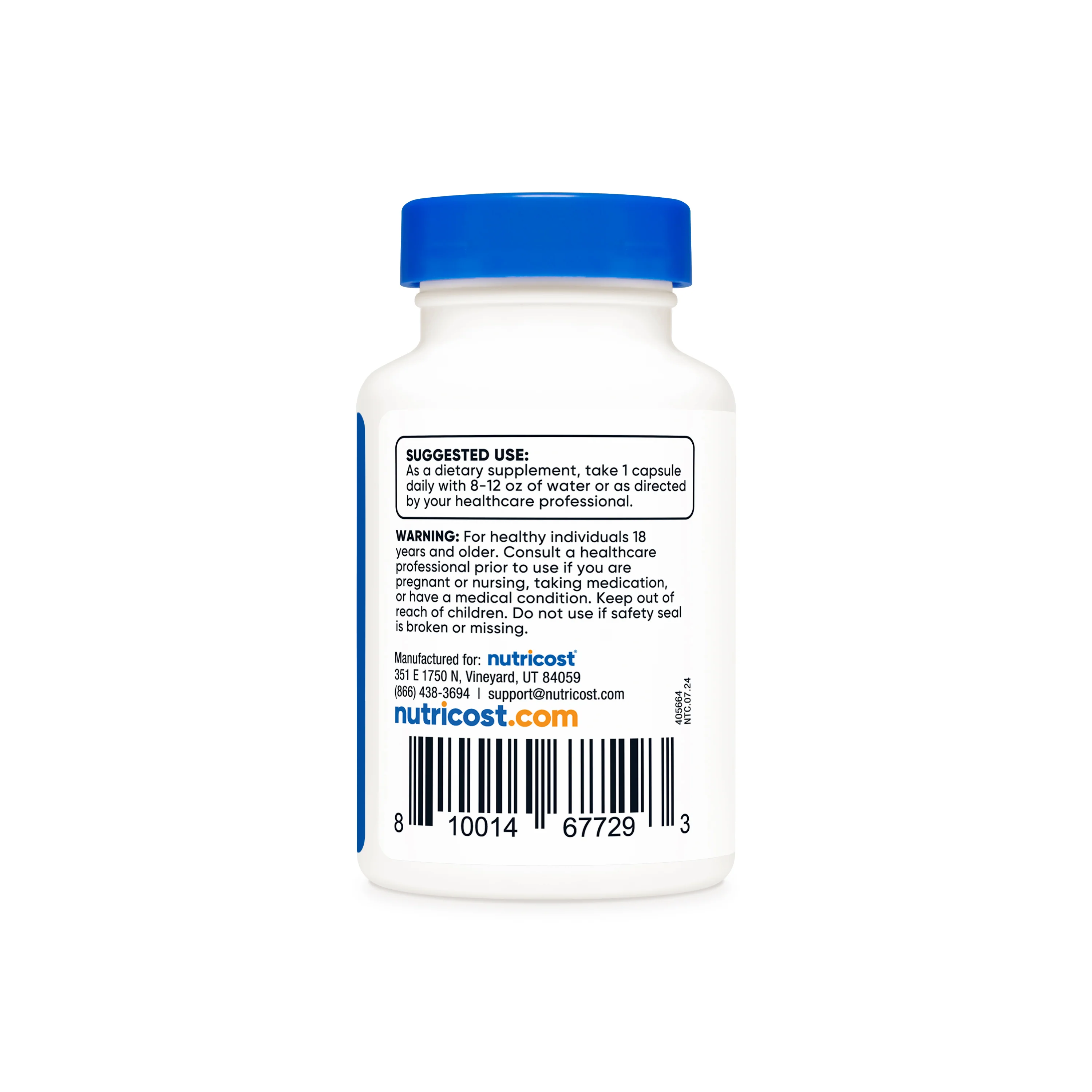 Nutricost Vitamin B2 Riboflavin Capsules - Image 12