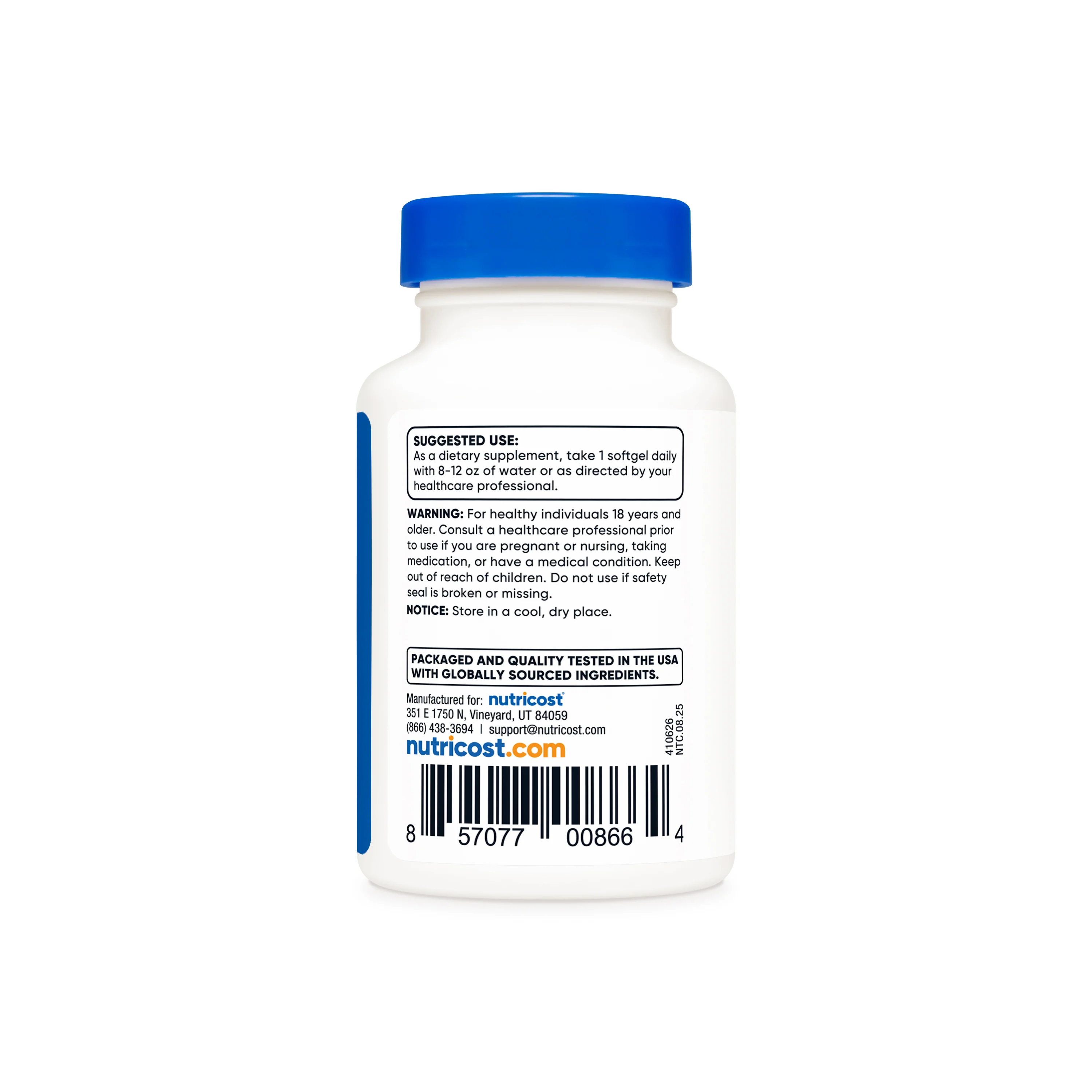 Nutricost Vitamin K2 + Vitamin D3 Softgels - Image 3