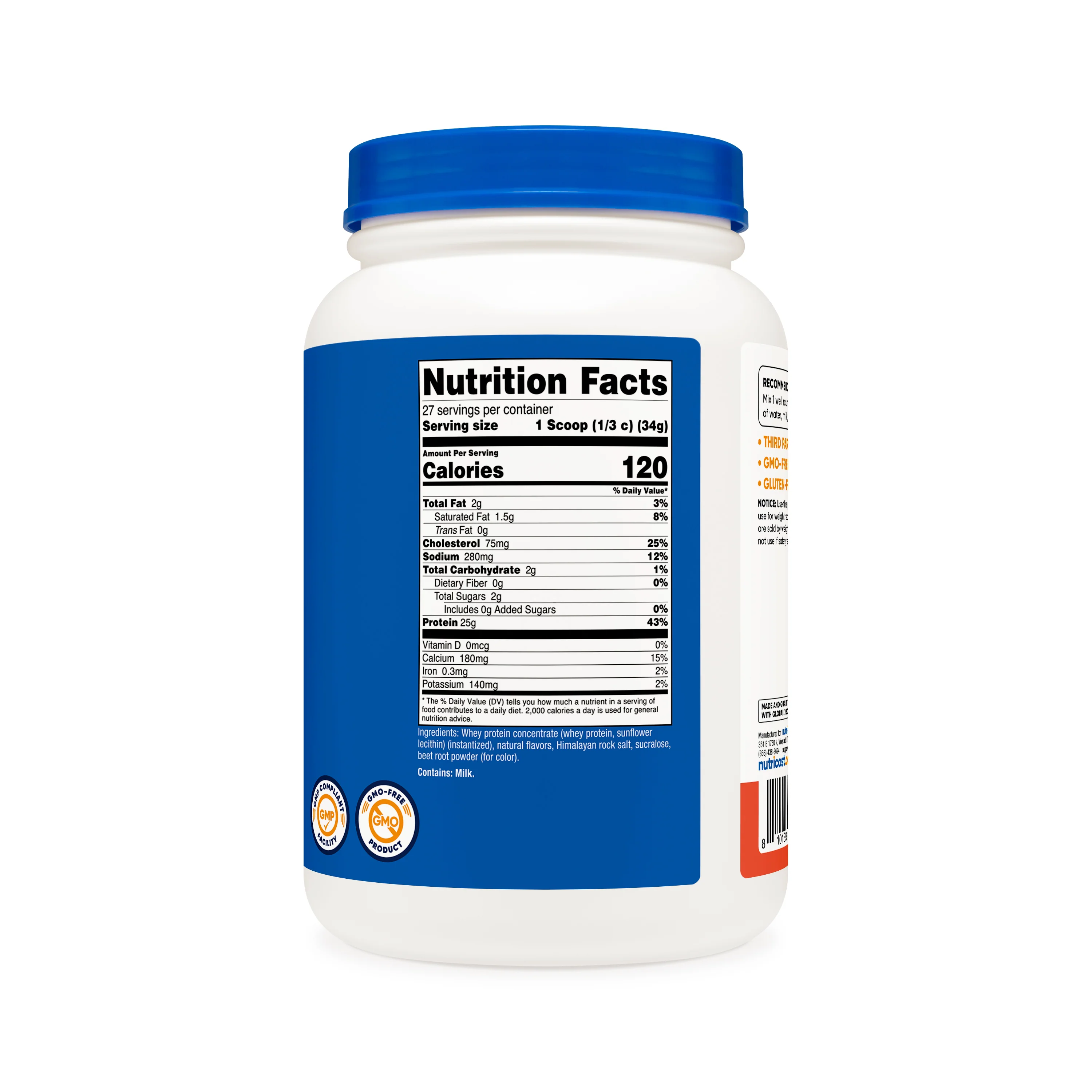 Nutricost Whey Protein Concentrate Powder - Image 43