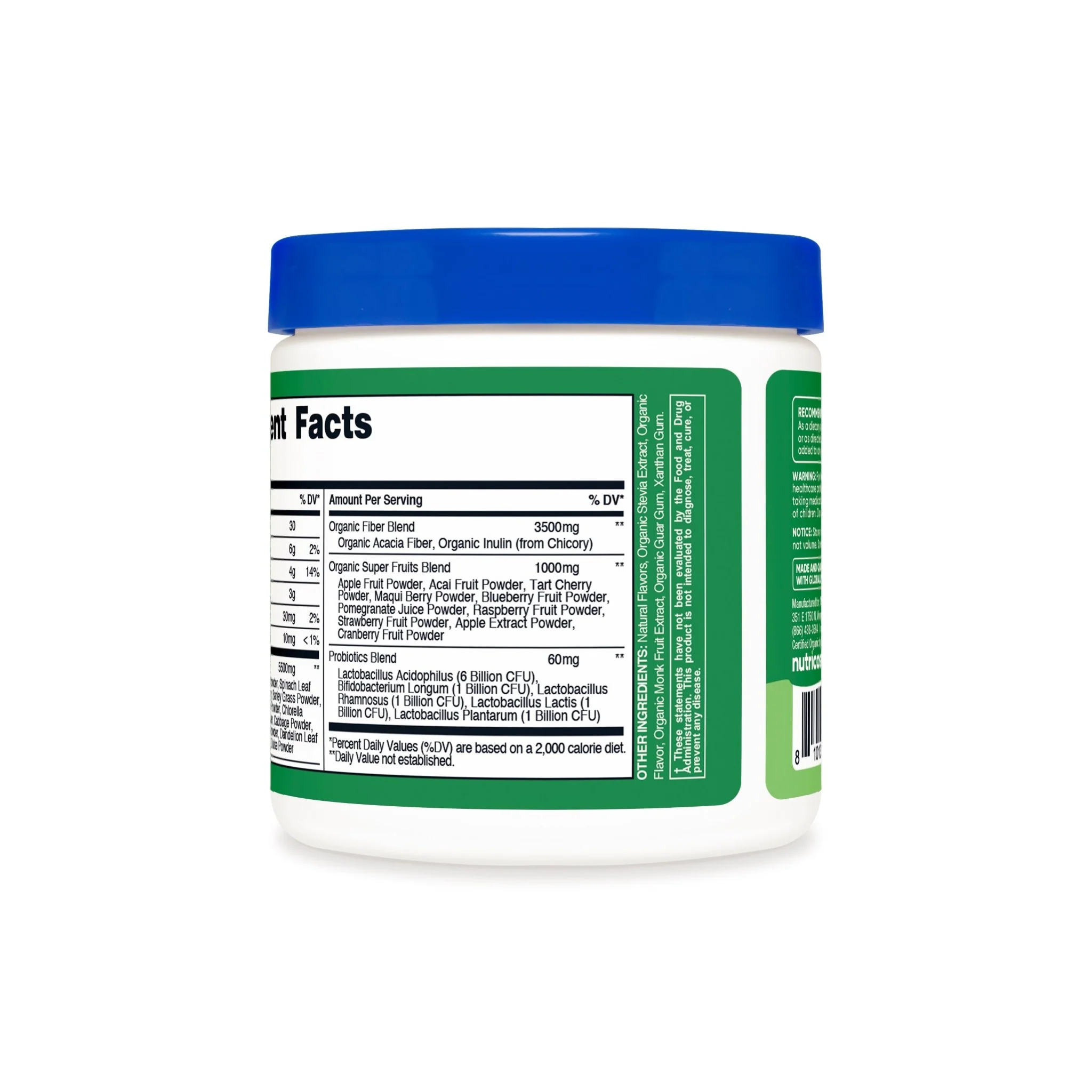 Nutricost Organic Super Greens Powder - 10 Servings - Image 4